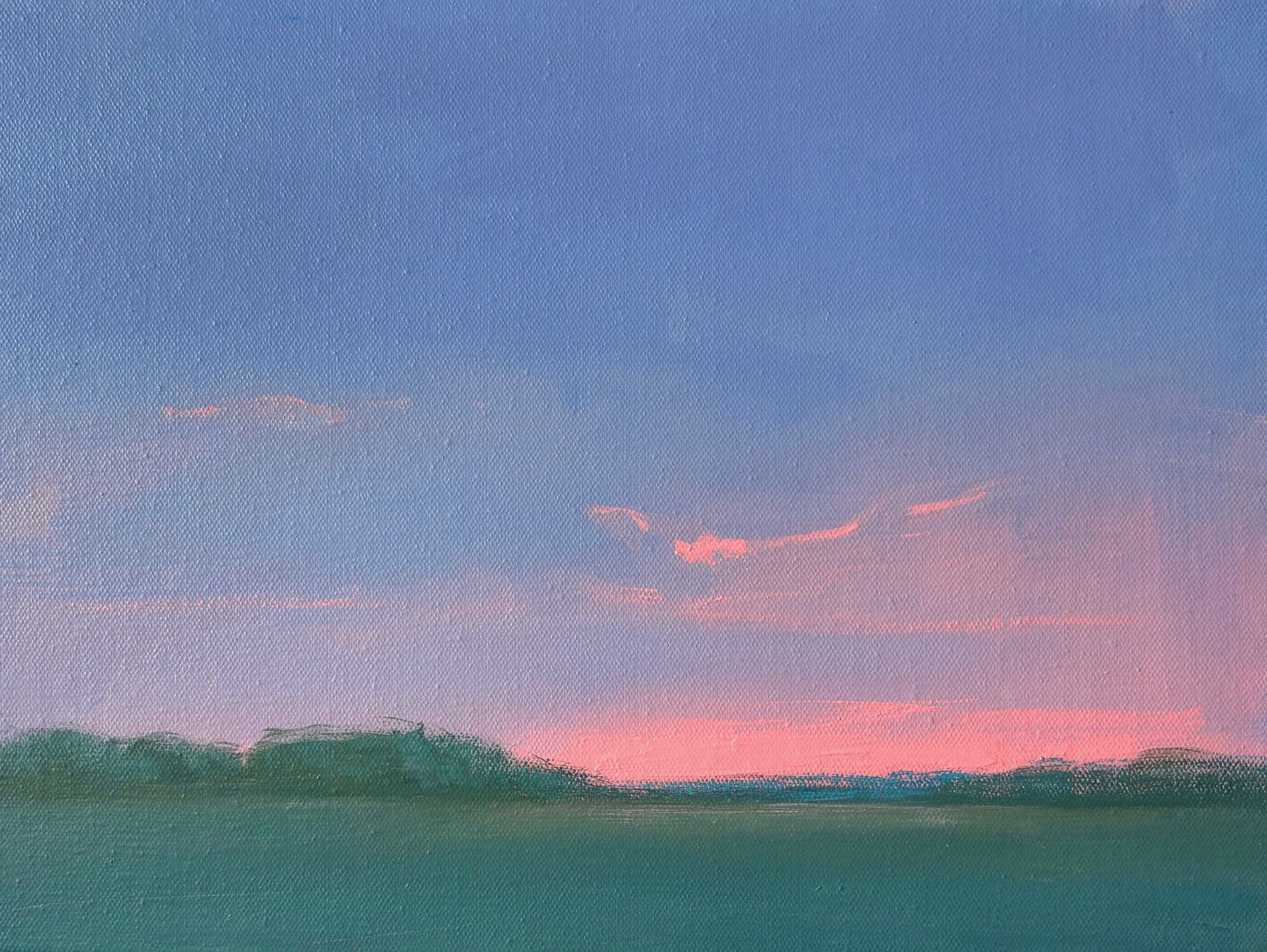 Александра Савина (Картина, живопись - 
                  40 x 30 см) Вечерело