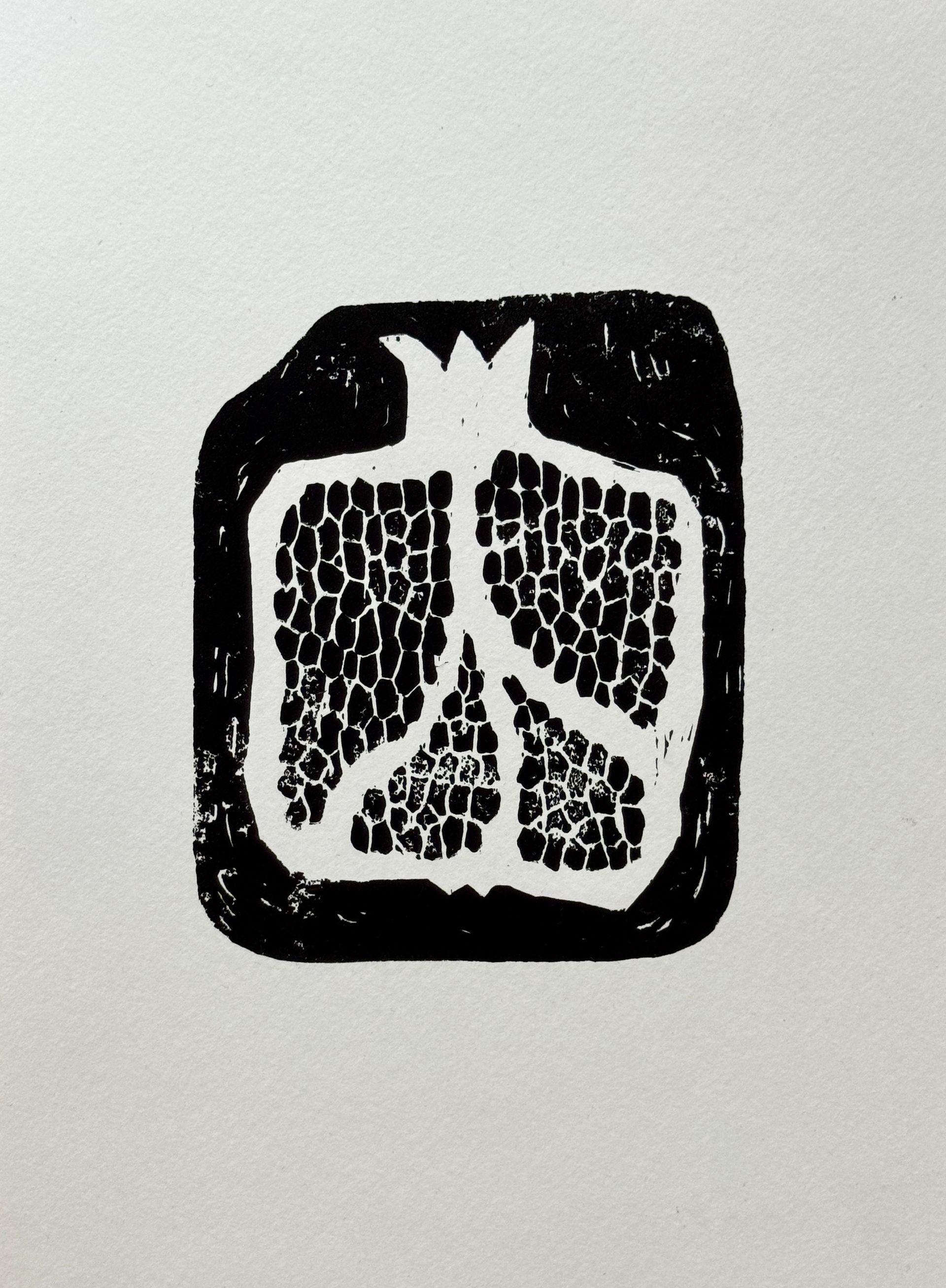 Дарья Краплак (Графика печатная - 
                  21 x 29 см) Pomegranate