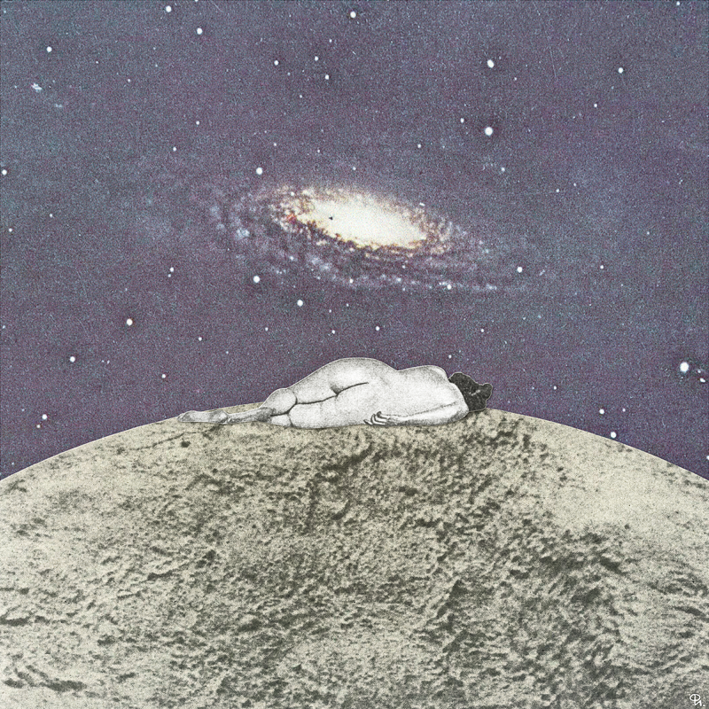 Филипп Игумнов (Графика цифровая (принты) - 
                  50 x 50 см) Moon rest