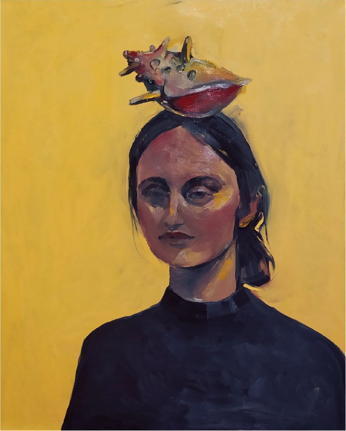 Оля Душкина (Картина, живопись - 
                  30 x 40 см) Прировность