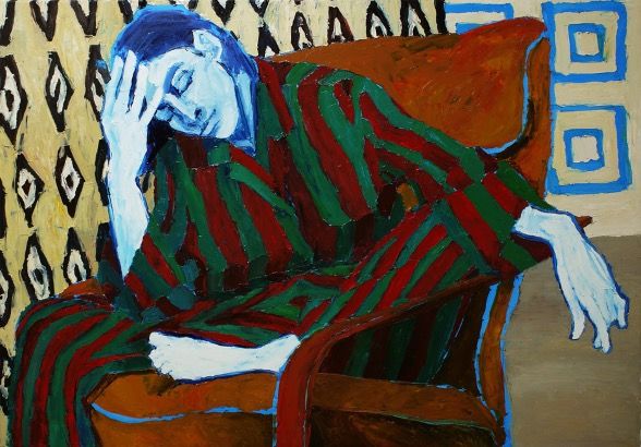 Валентин Шунков (Картина, живопись - 
                  150 x 105 см) Без названия