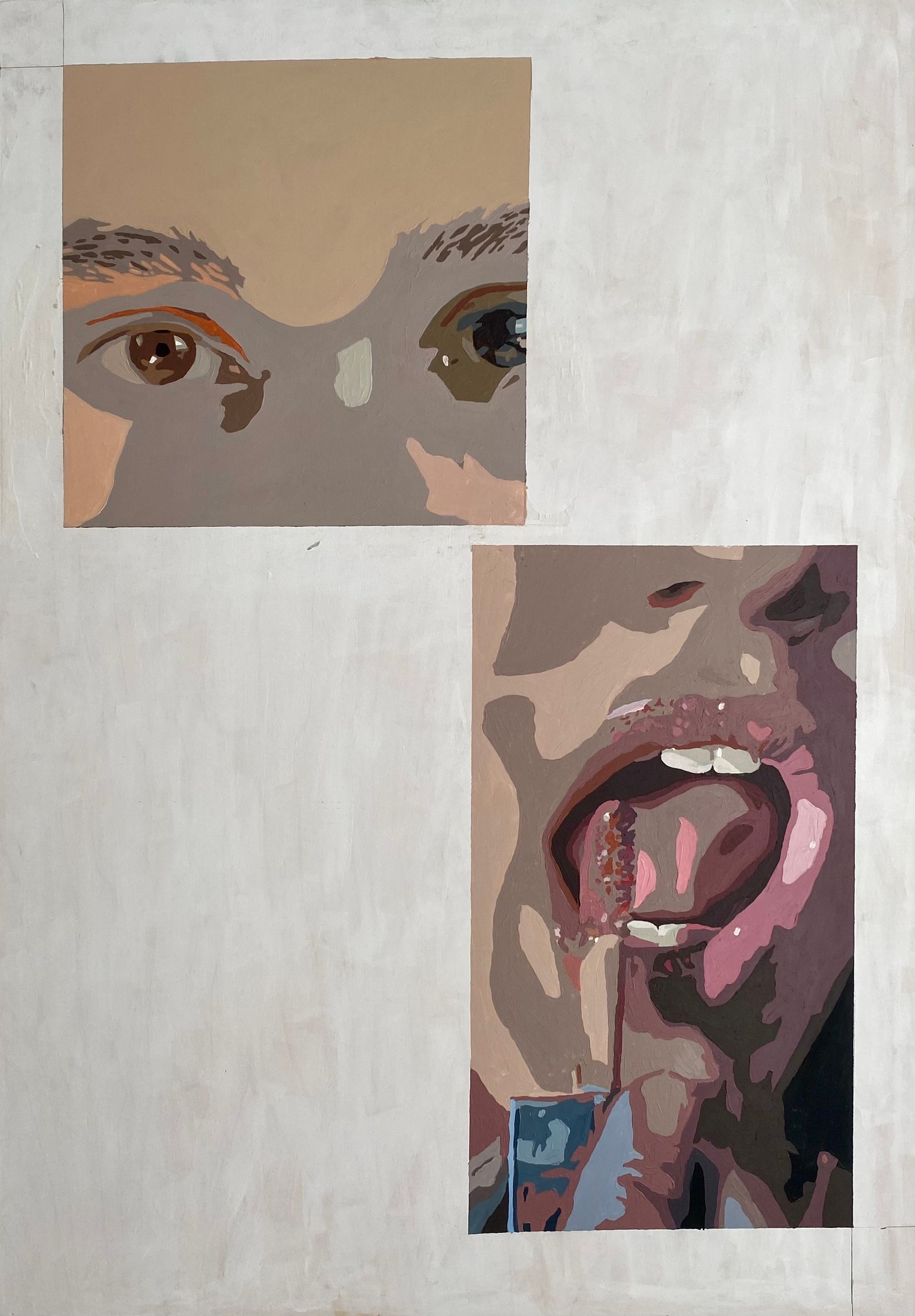 София Кесиду (Картина, живопись - 
                  70 x 100 см) Self.Portrait