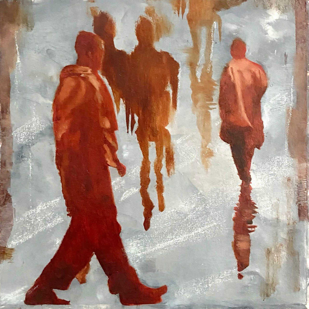 Лена Троянская (Картина, живопись - 
                  30 x 30 см) Промежуточный эпизод