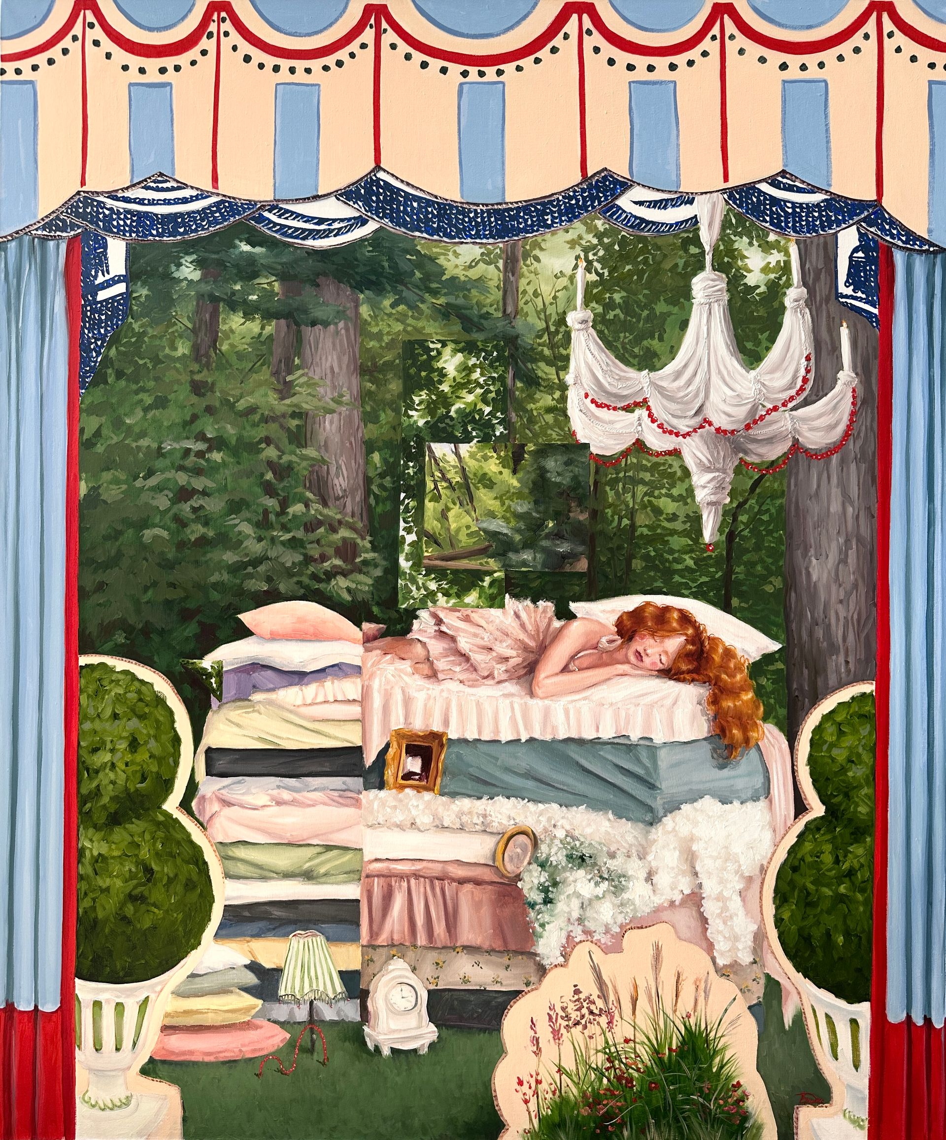 Катерина Брайко (Картина, живопись - 
                  100 x 120 см) Сон Майи