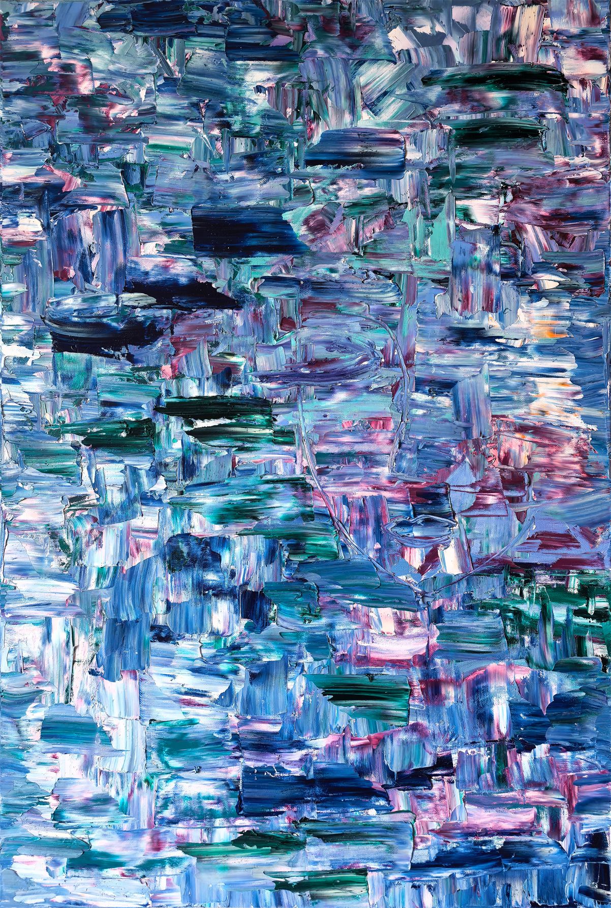 Ирина Шумская (Авторская графика - 
                  60 x 90 см) Хрустальный дождь
