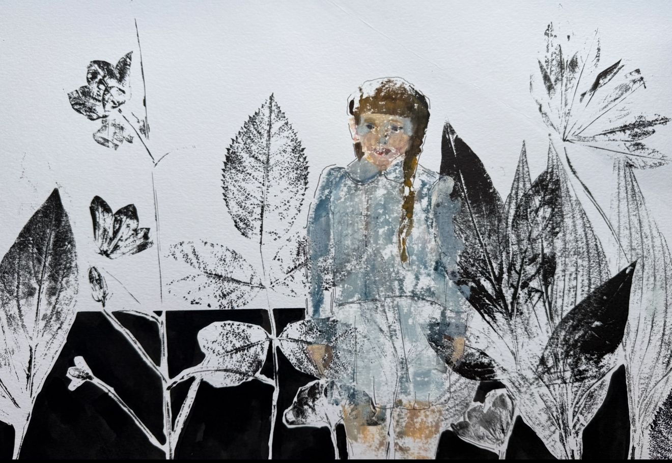 Инна Сумина (Графика печатная - 
                  41.8 x 29.6 см) Это было давно, это было вчера