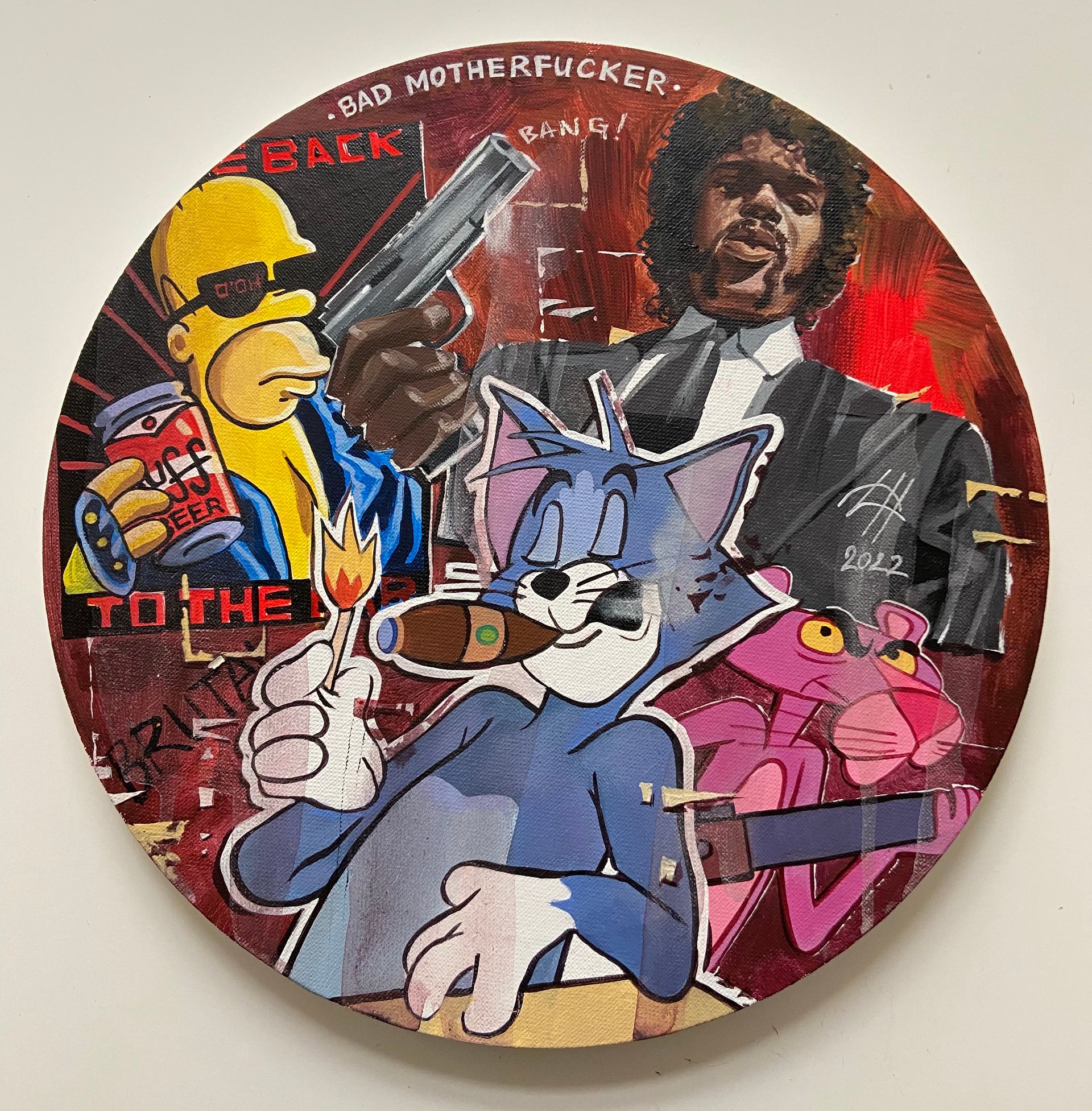 Динара Хёртнагль (Картина, живопись - 
                  30 x 30 см) Generation Pepsi. Men‘s collection