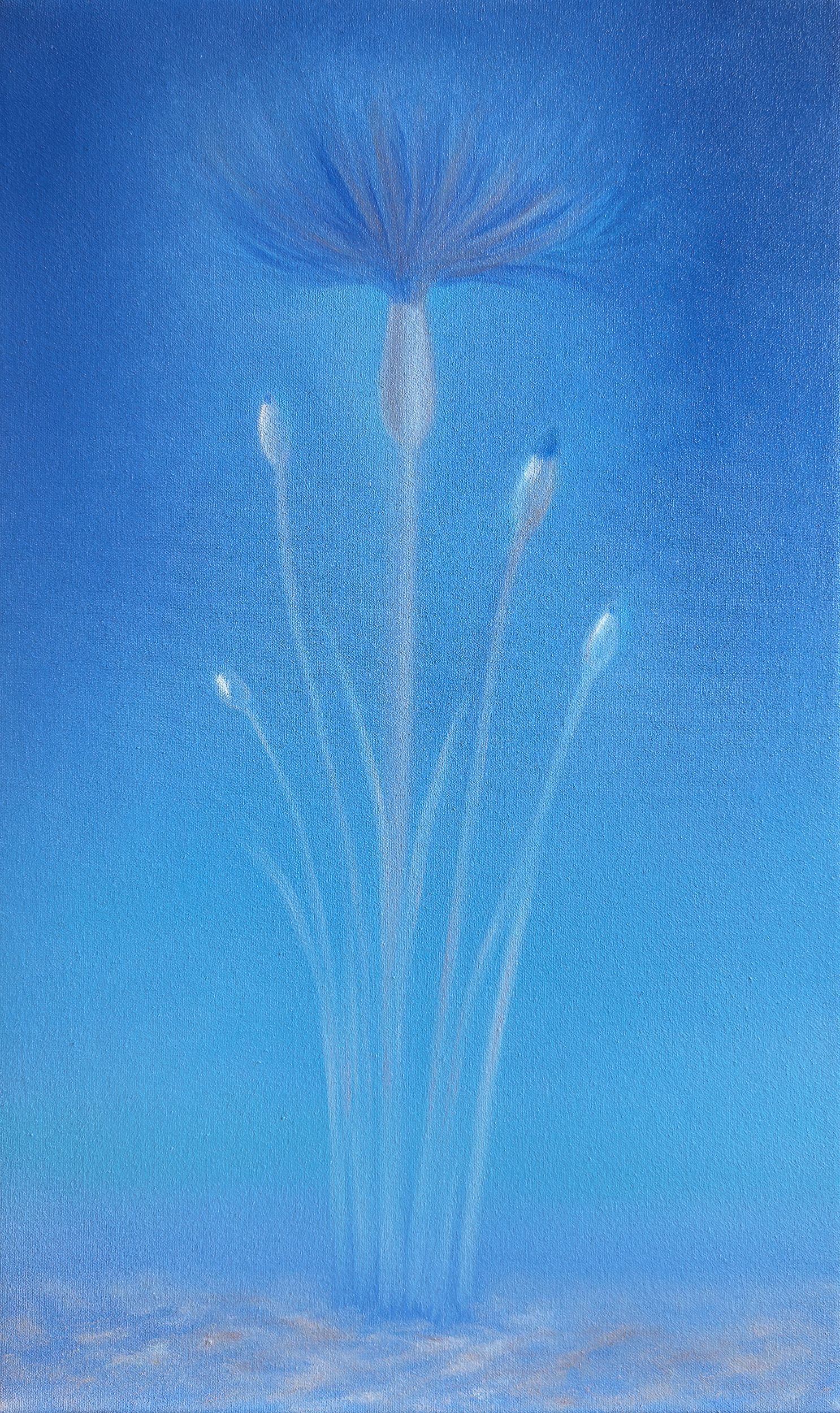 Елена Курочко (Картина, живопись - 
                  30 x 50 см) Соцветие