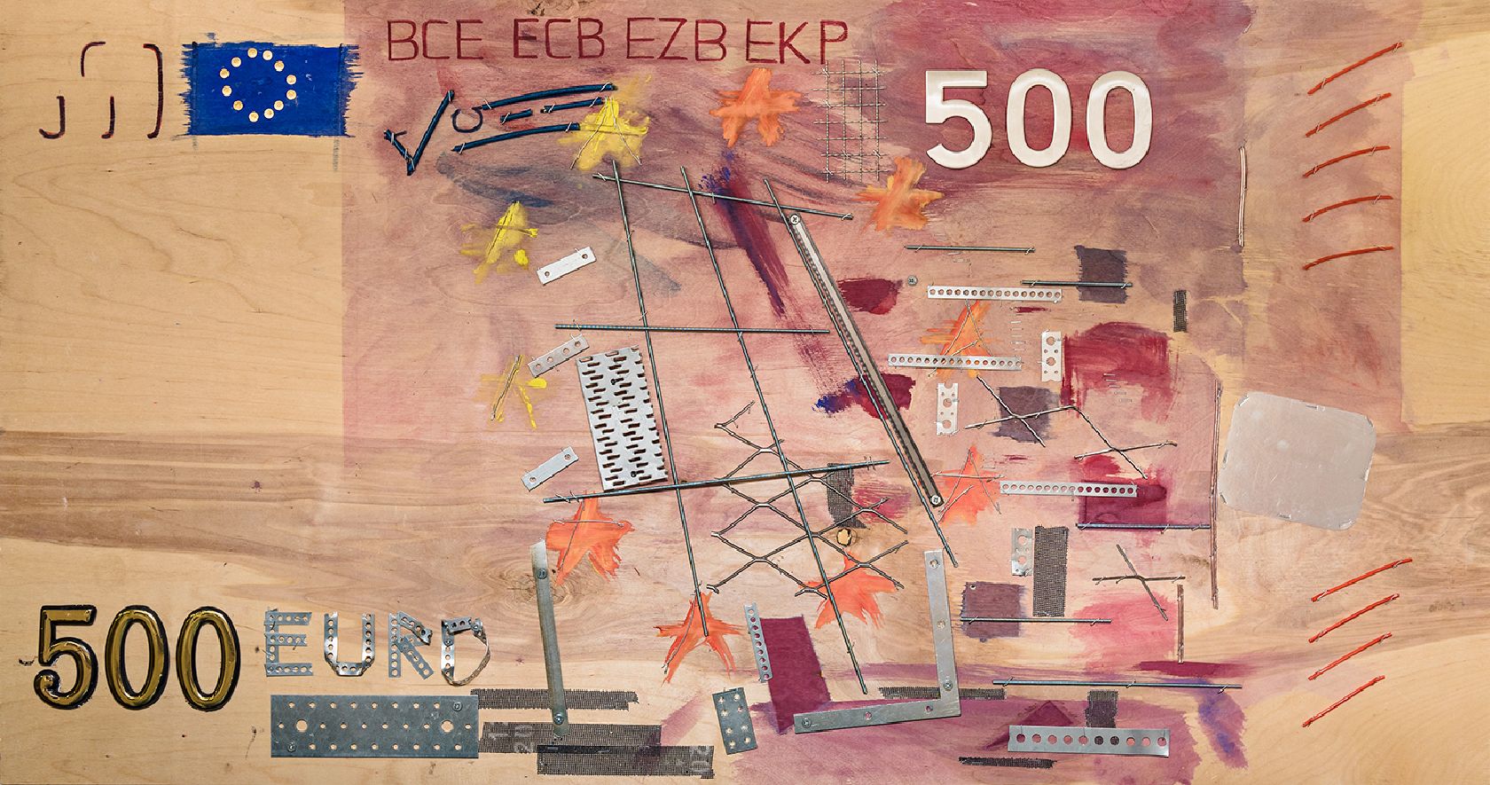 Пётр Быстров (Объект - 
                  143 x 76 см) 500 евро