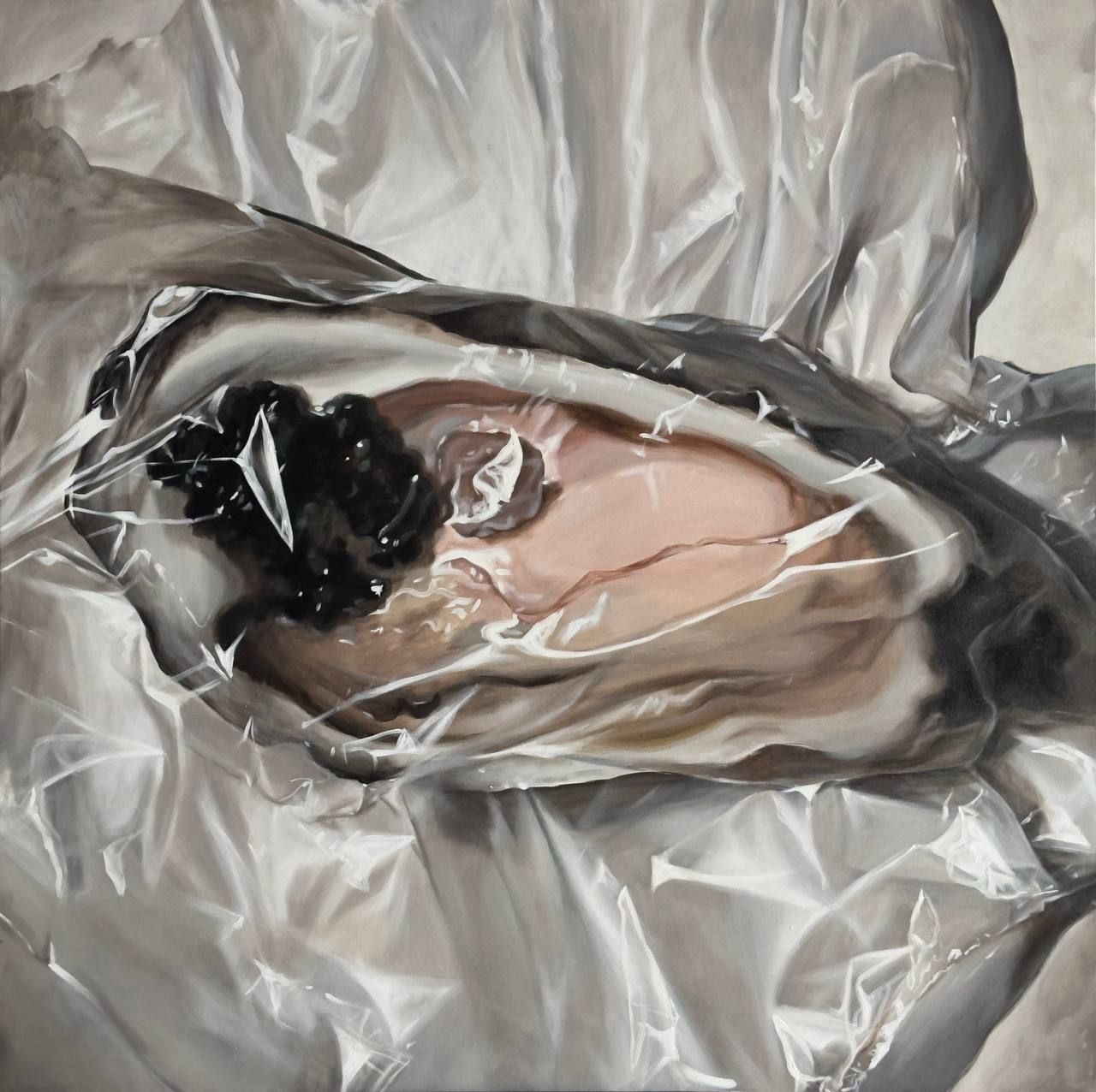 Татьяна Вафина (Картина, живопись - 
                  150 x 150 см) Снобизм