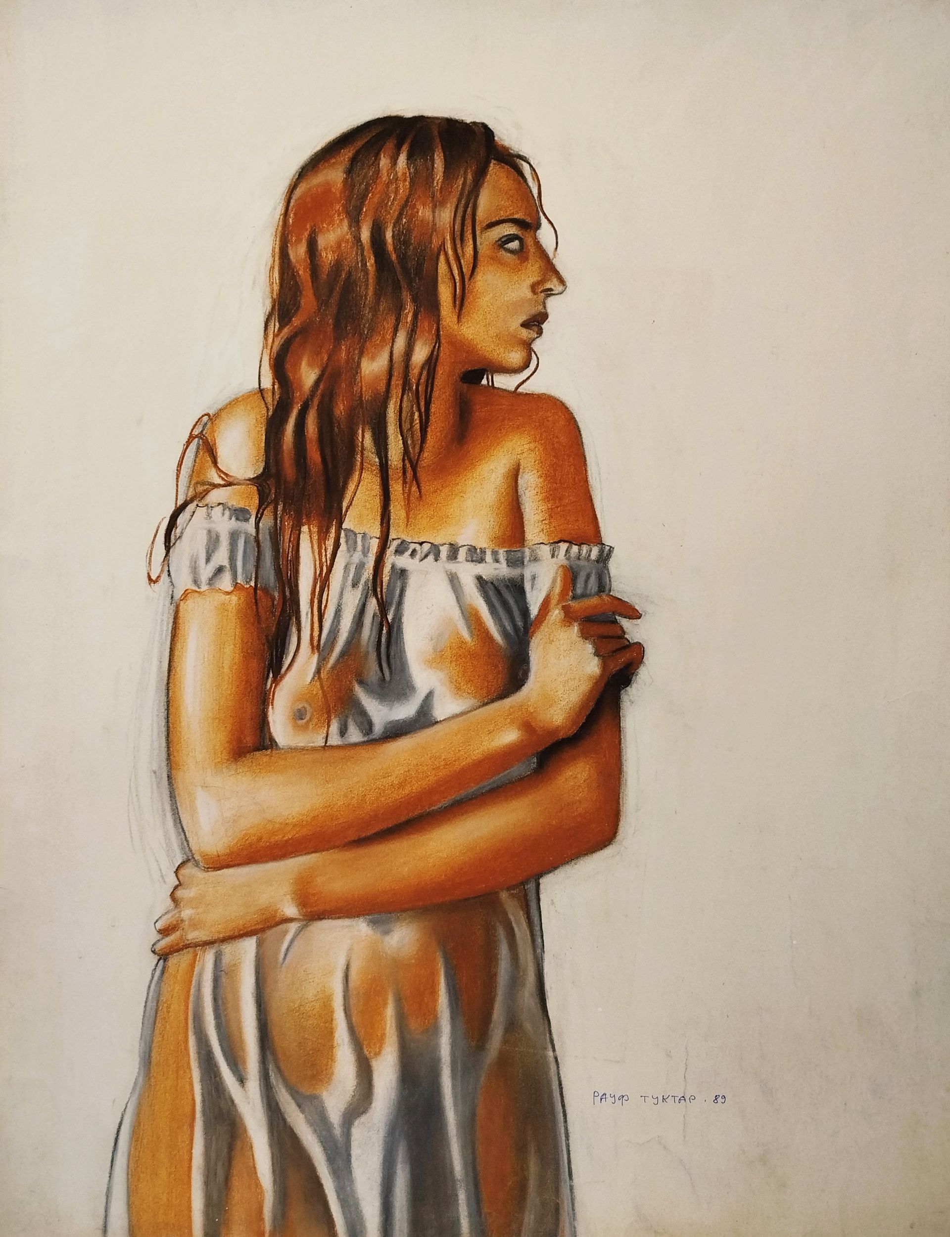 Рауф Туктар (Авторская графика - 
                  74 x 94 см) Ню