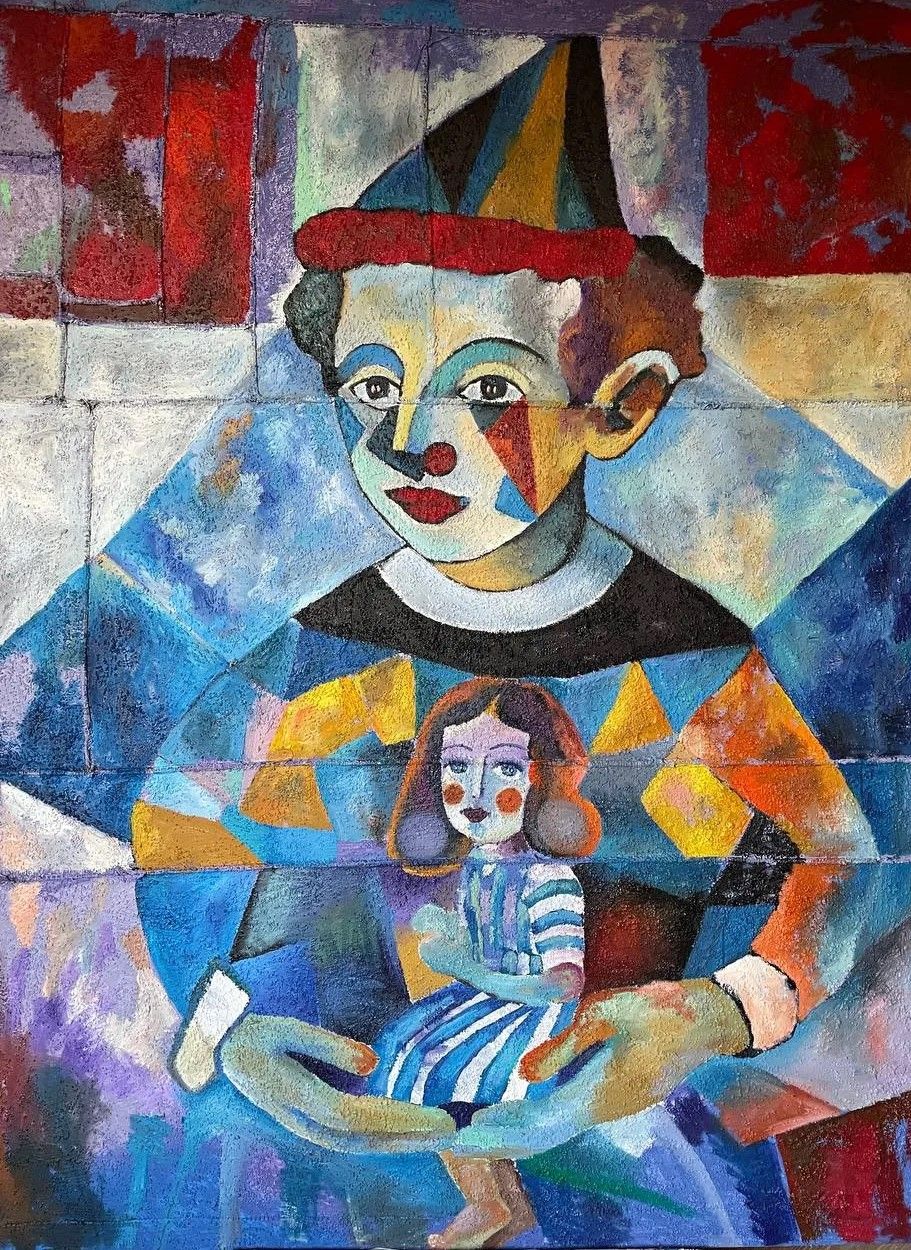 Таня Бродская (Картина, живопись - 
                  120 x 170 см) УЛЫБКА И ЧУДО