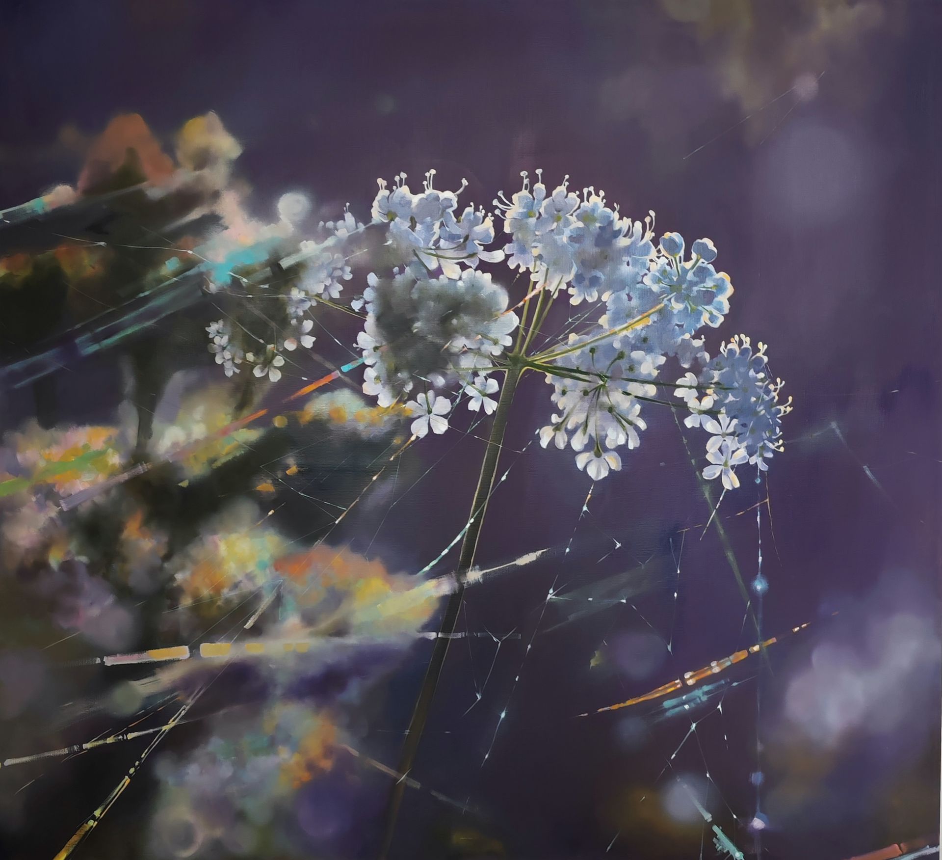 Александра Головина (Картина, живопись - 
                  120 x 110 см) Сияние (2)