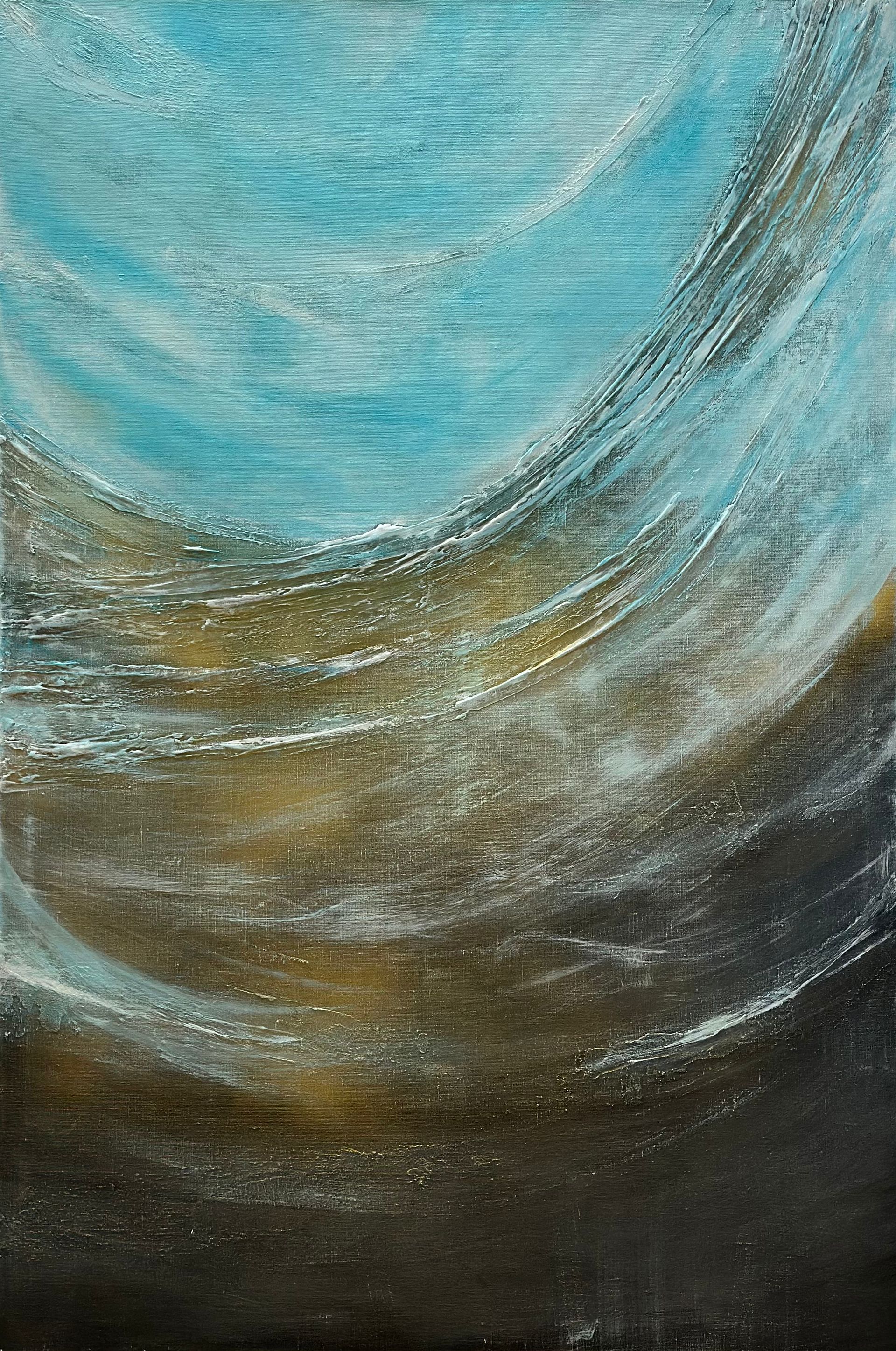 Елена Кашицына (Картина, живопись - 
                  100 x 150 см) Стихия