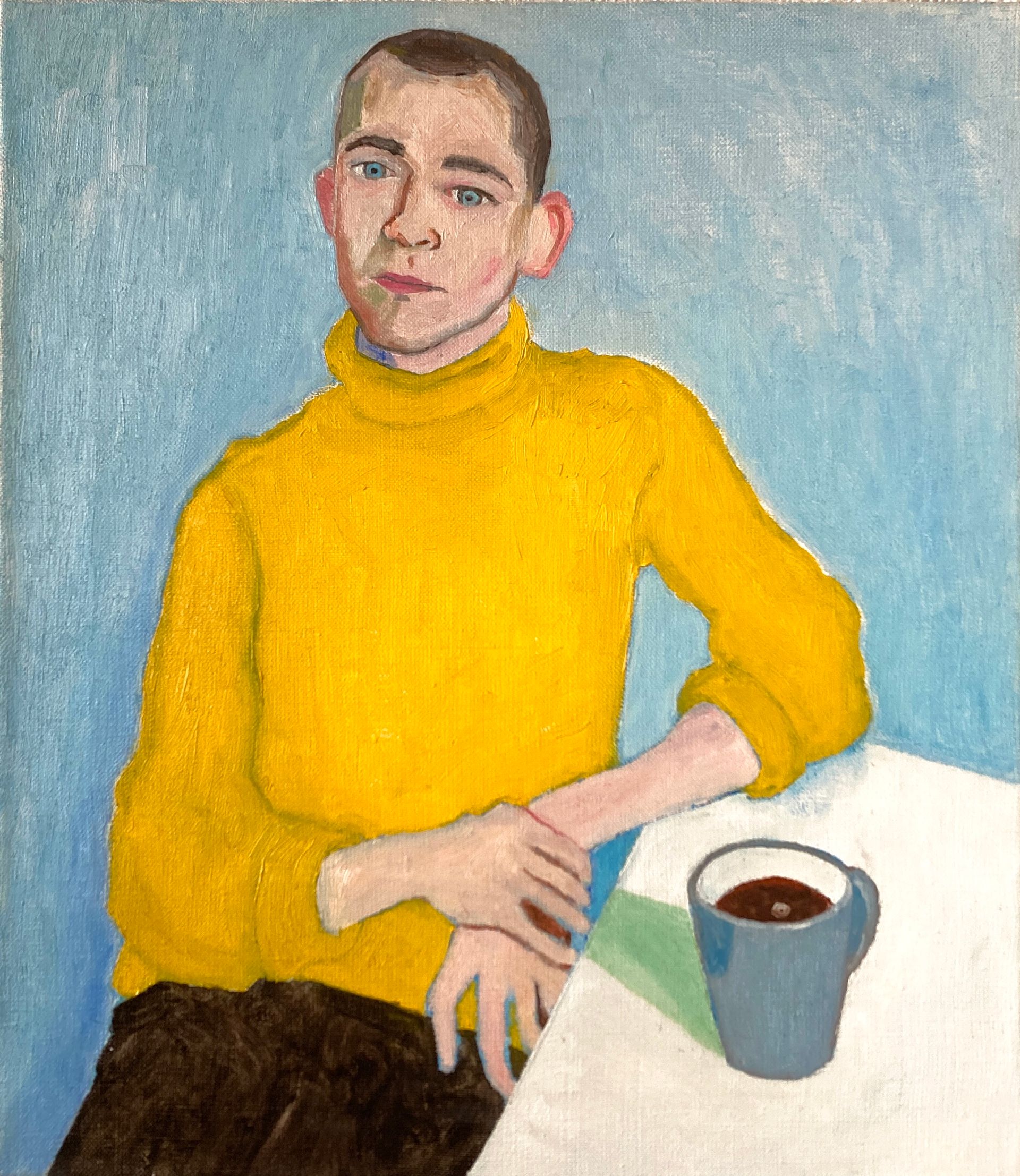 Алексей Яковлев (Картина, живопись - 
                  32 x 42 см) Остывший чай