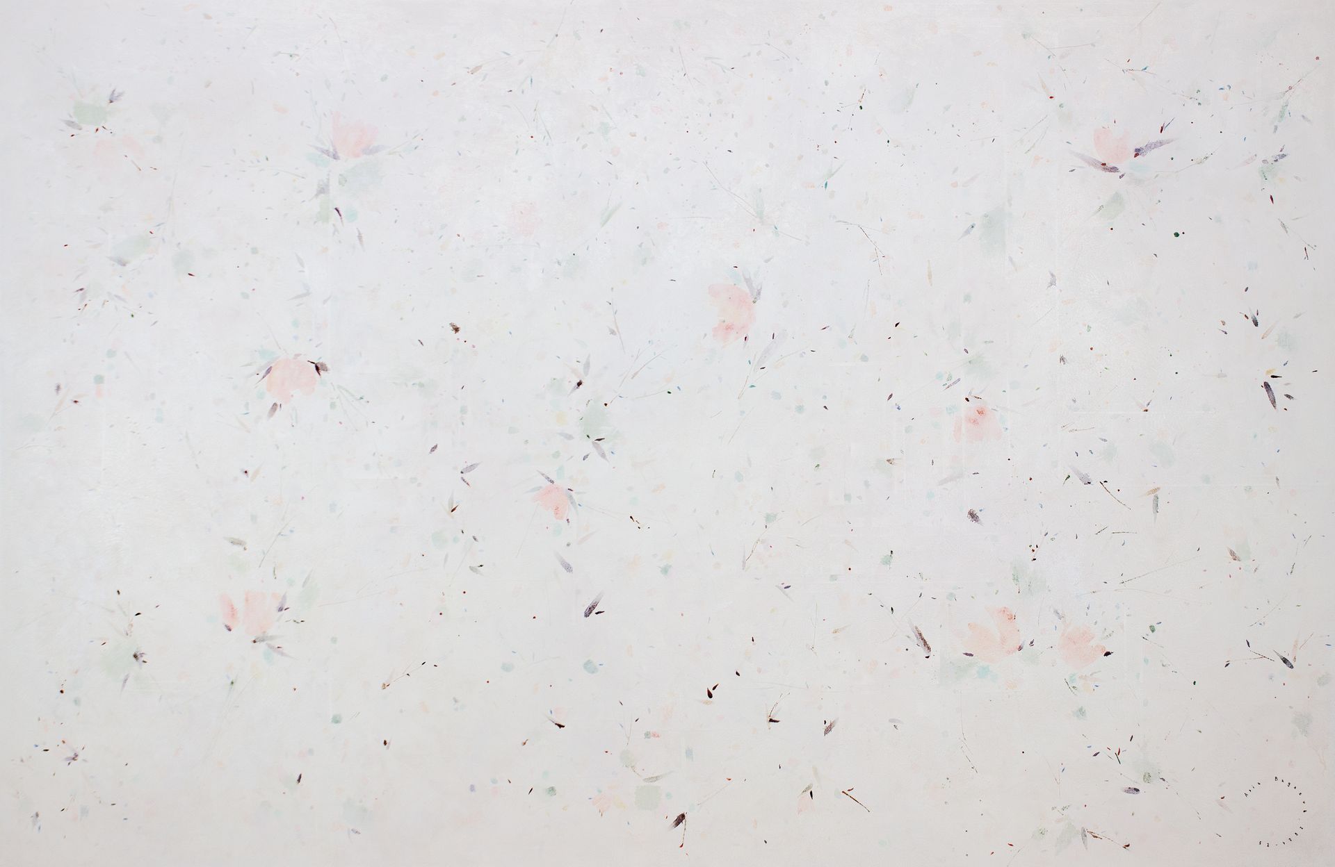 Ася Багаева (Картина, живопись - 
                  200 x 130 см) Соната №11 а мажор В. А. Моцарт