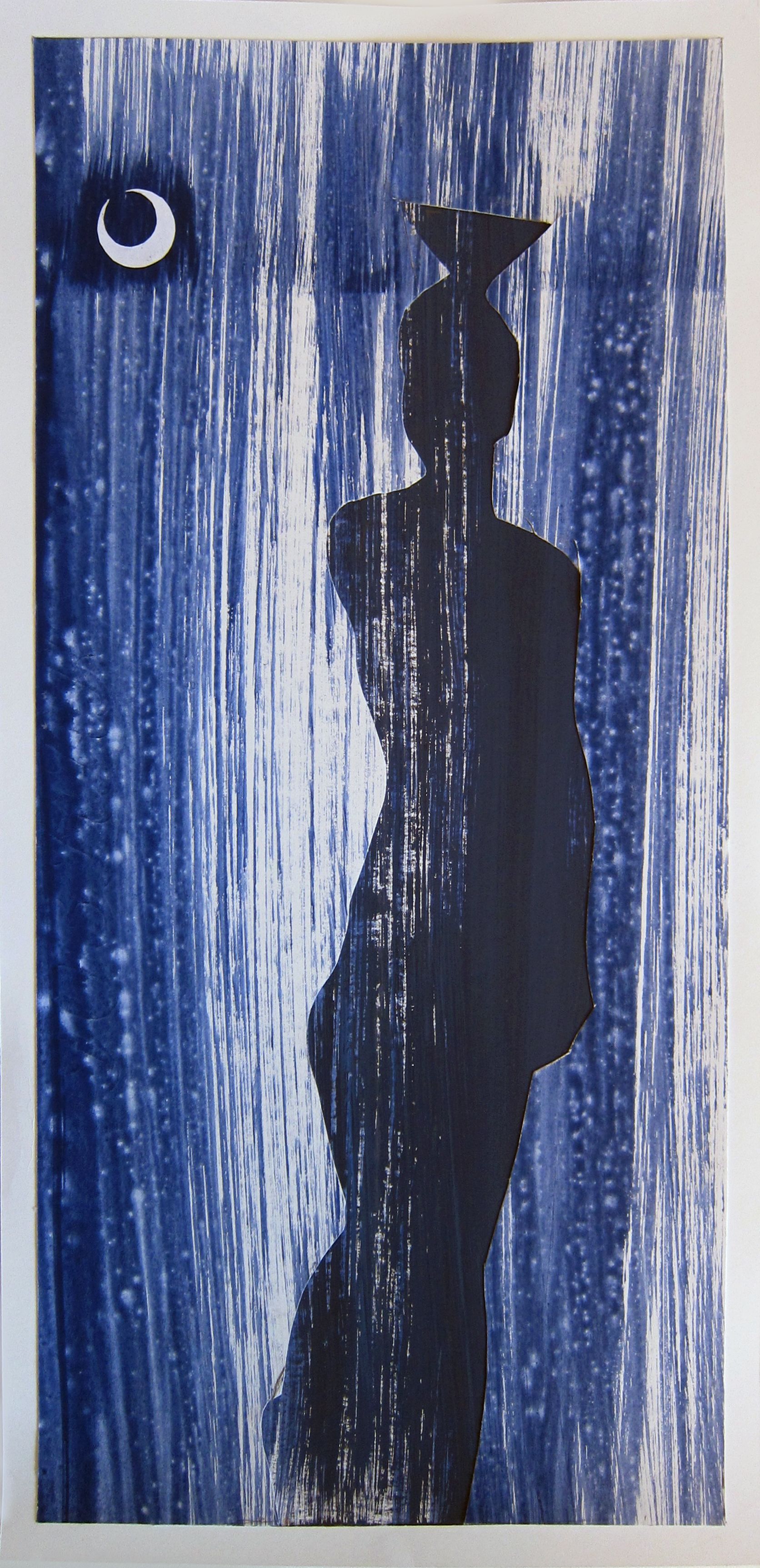 Алена Калянова (Авторская графика - 
                  26 x 53 см) No. 5 MOONFLOW