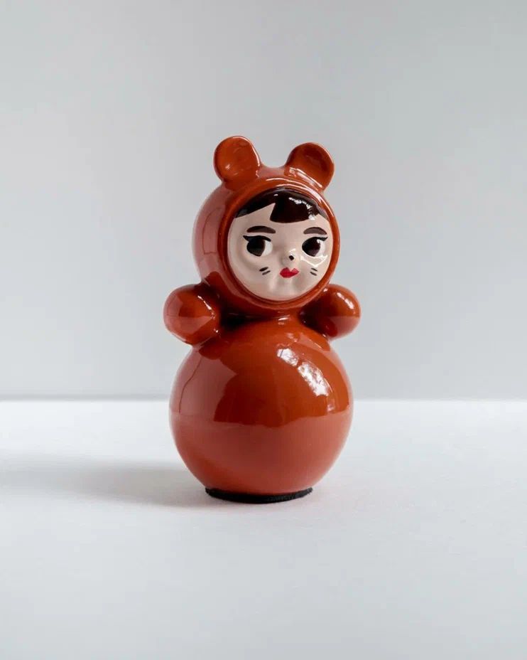 Ирина Веселова (Объект - 
                  7 x 16 см) Неваляшка Машенька Мишка