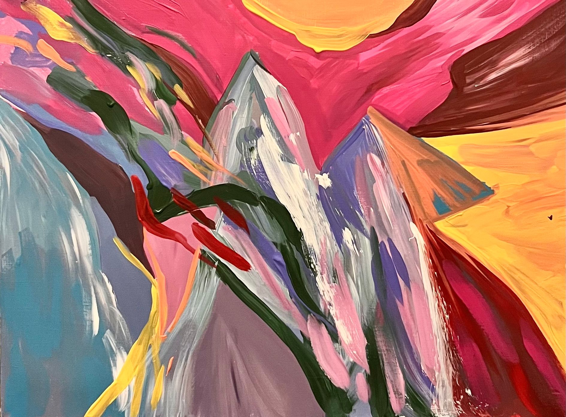 Кира Мрик (Картина, живопись - 
                  70 x 50 см) Ничего не бойся