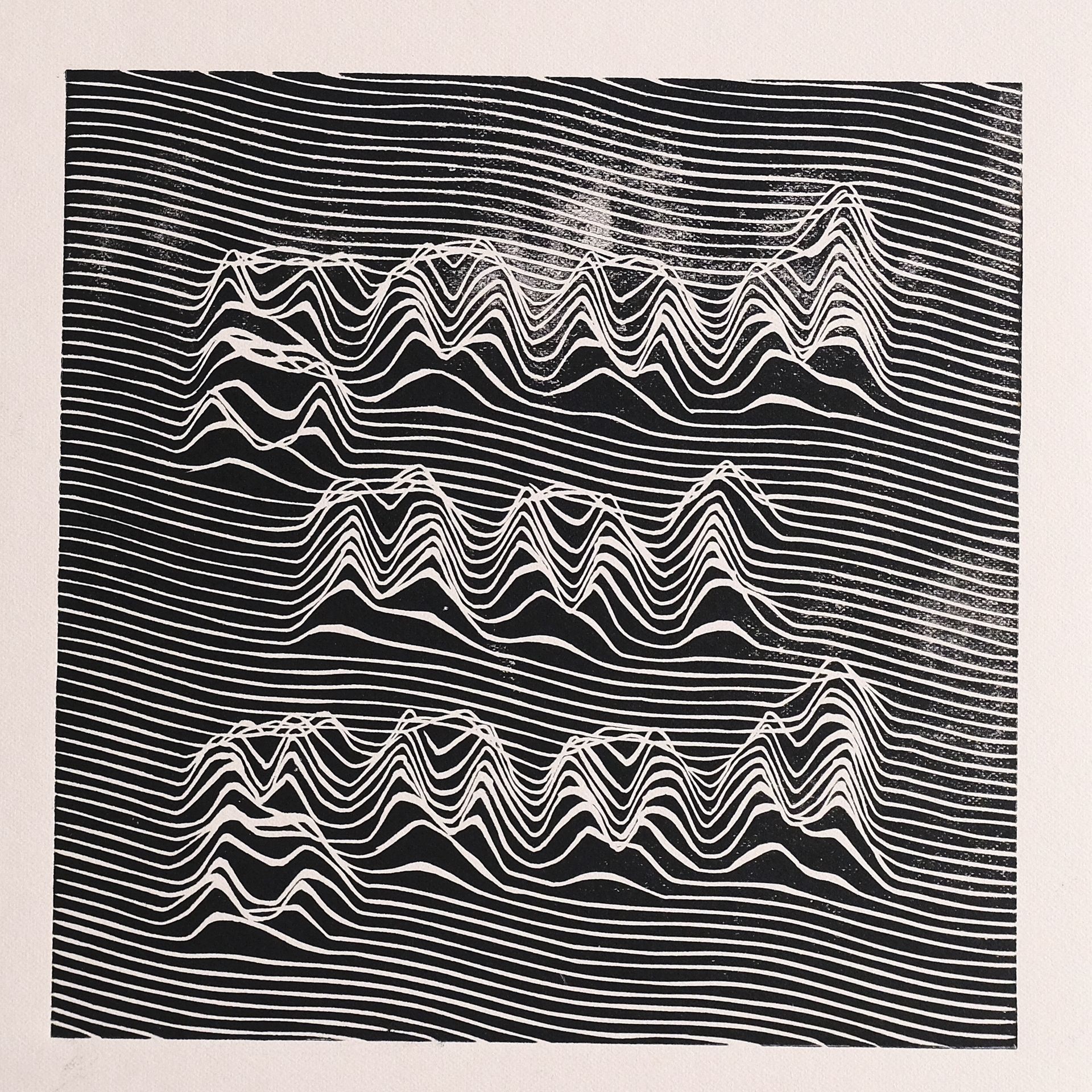 Юлия Милякова (Графика печатная - 
                  20 x 20 см) Not good ///состояние чёрное///