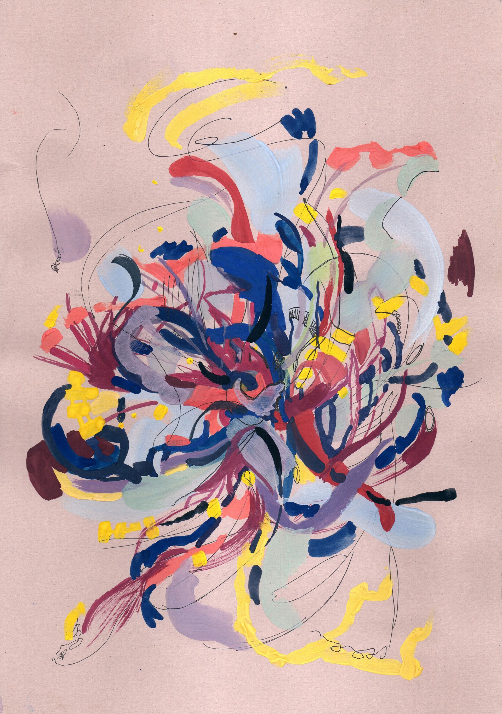 Елена Ширяева (Авторская графика - 
                  33 x 40 см) Вальс