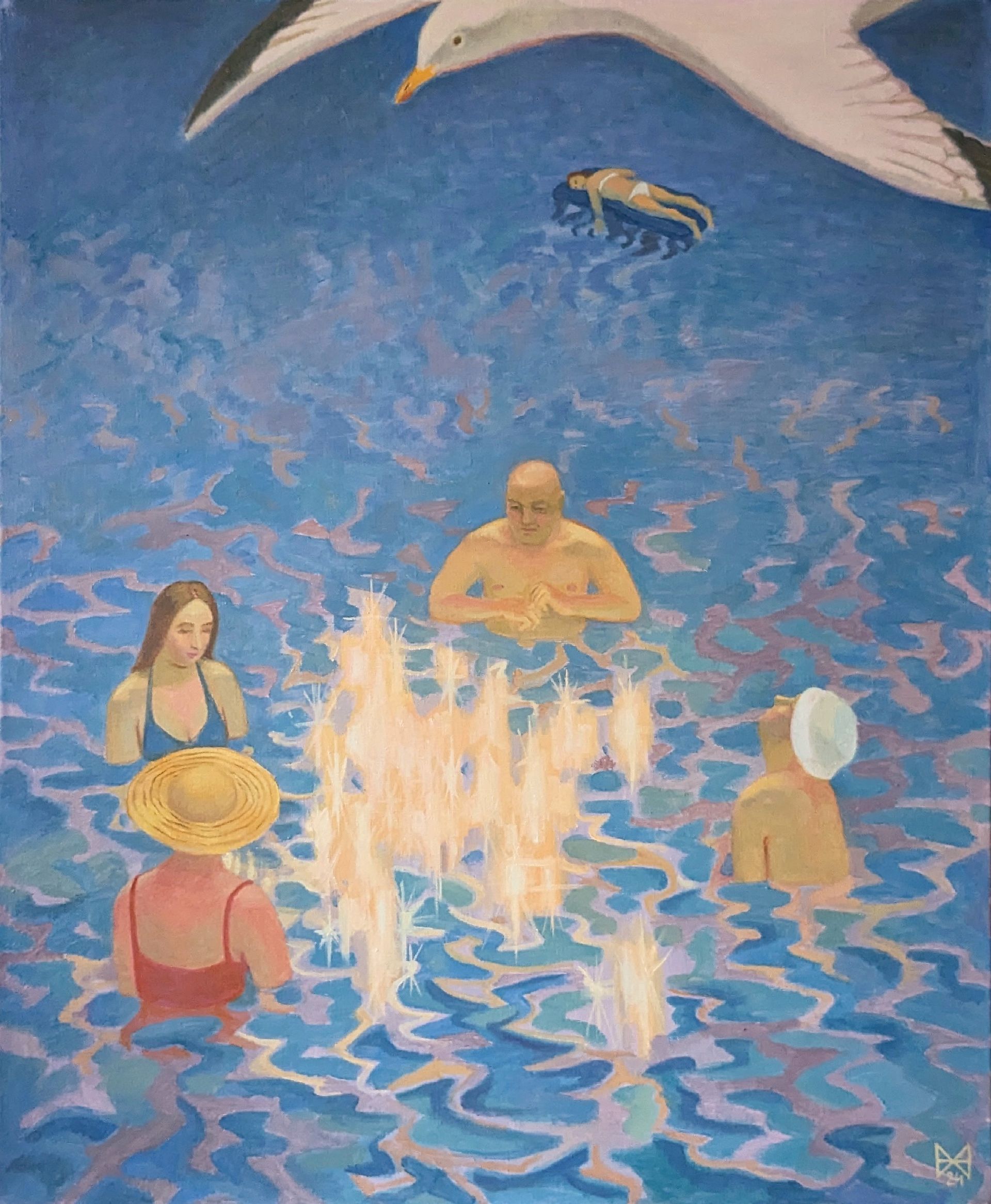 Анастасия Мотина (Картина, живопись - 
                  65 x 80 см) Сияние