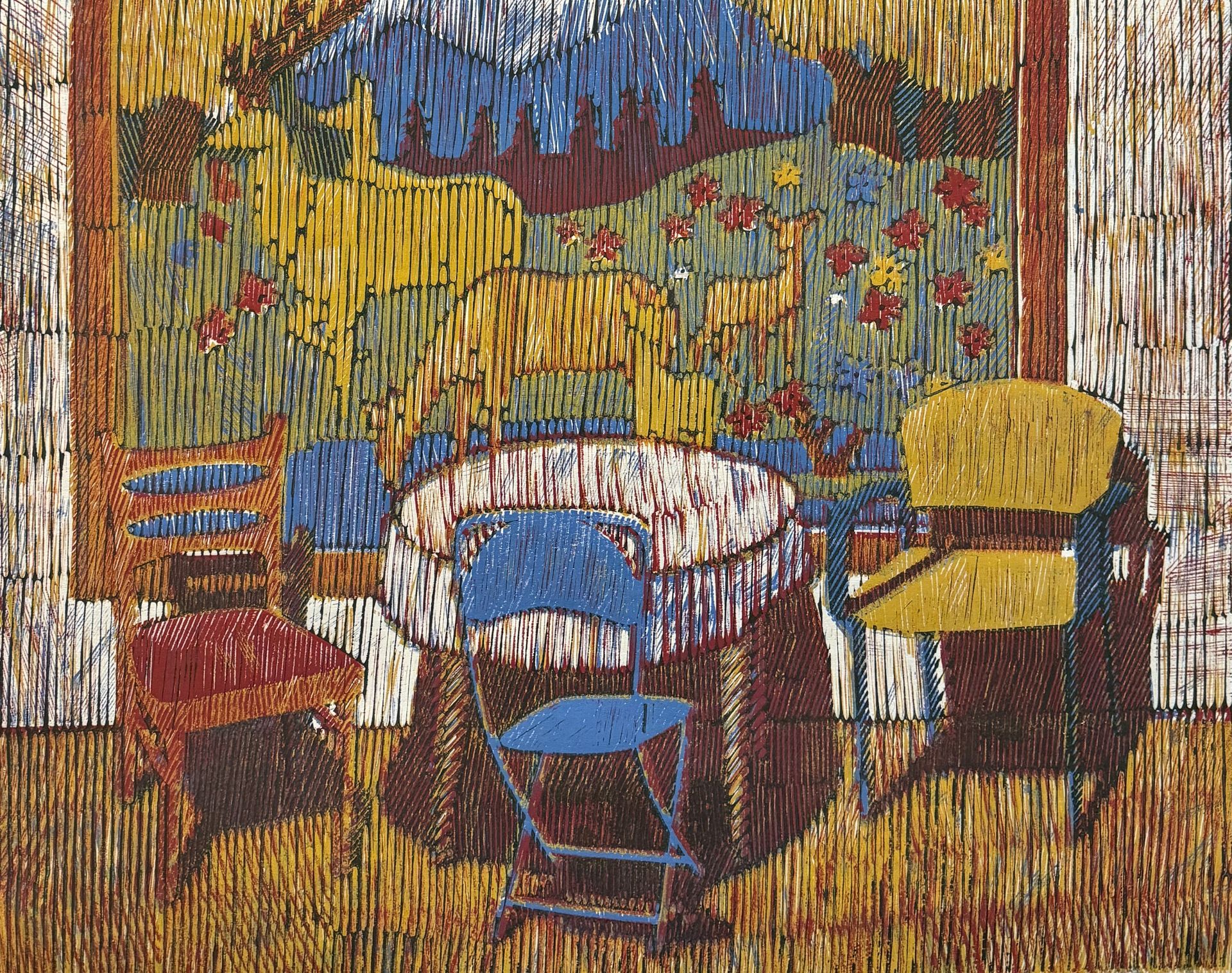 Игорь Котуков (Графика печатная - 
                  50 x 40 см) Ковёр 2