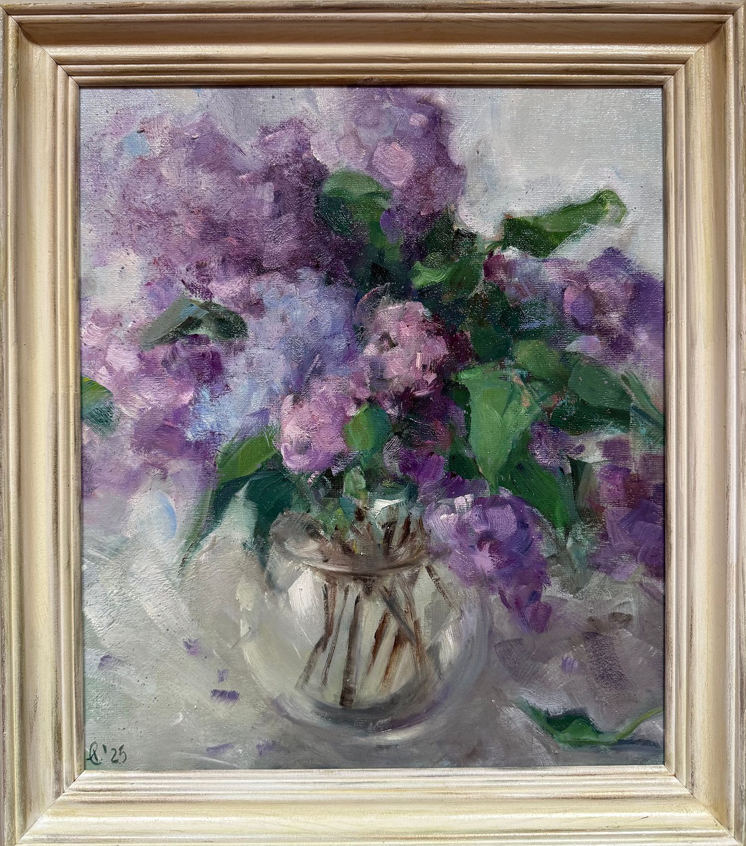 Екатерина Феоктистова (Картина, живопись - 
                  30 x 35 см) Сирень