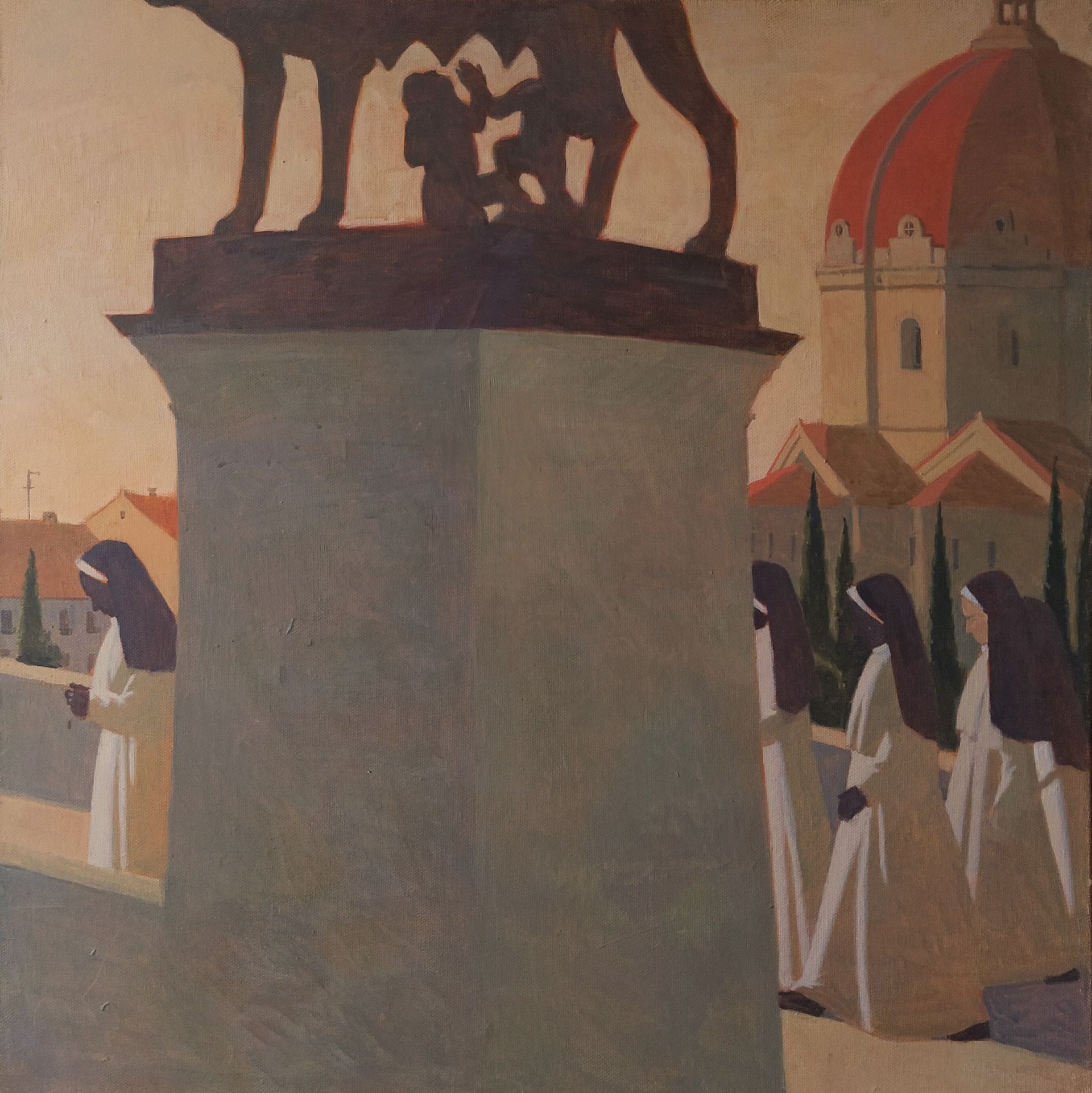 Анастасия Мотина (Картина, живопись - 
                  75 x 75 см) Christianismus