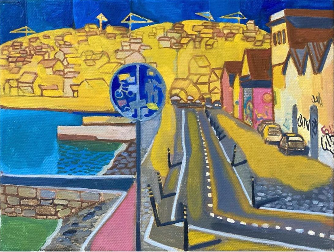 Людмила Гаврилова (Картина, живопись - 
                  40 x 30 см) Porto de Lisboa