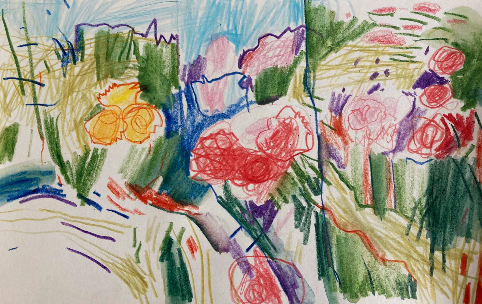 Олег Агафонов (Авторская графика - 
                  21 x 12.5 см) Город-сад (утопии) №2