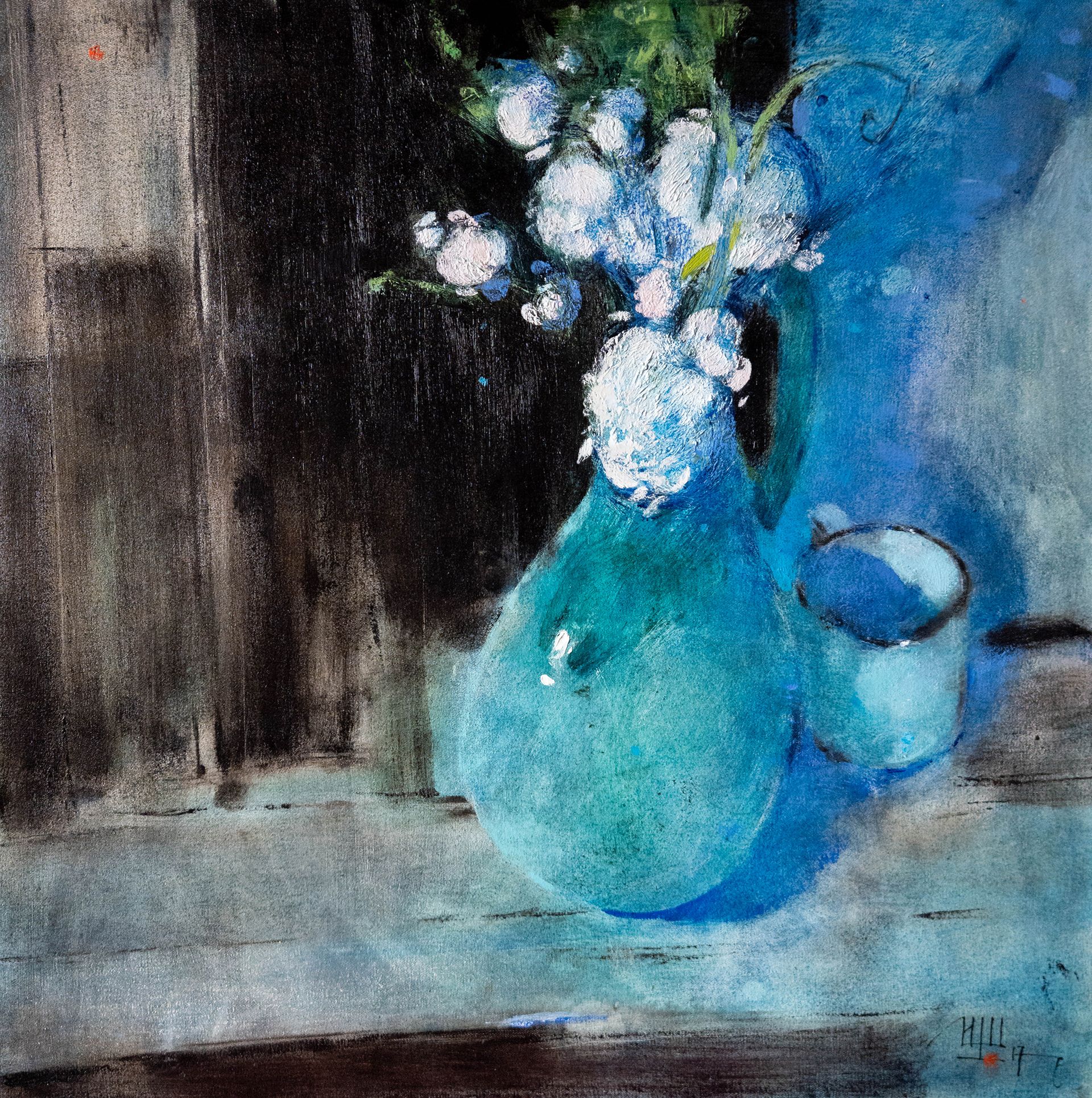 Игорь Крапарь-Щербаков (Картина, живопись - 
                  55 x 55 см) Весенний этюд