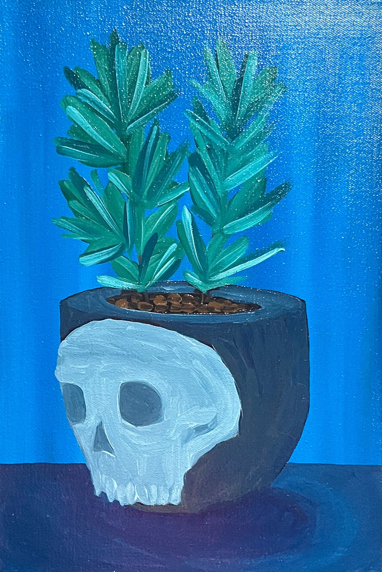 Леша Мелки (Картина, живопись - 
                  20 x 30 см) Summer time 6