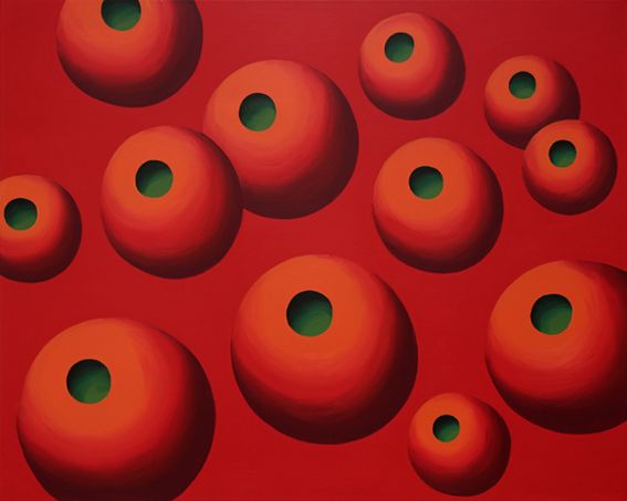 Олег Хвостов (Картина, живопись - 
                  100 x 80 см) Апельсины