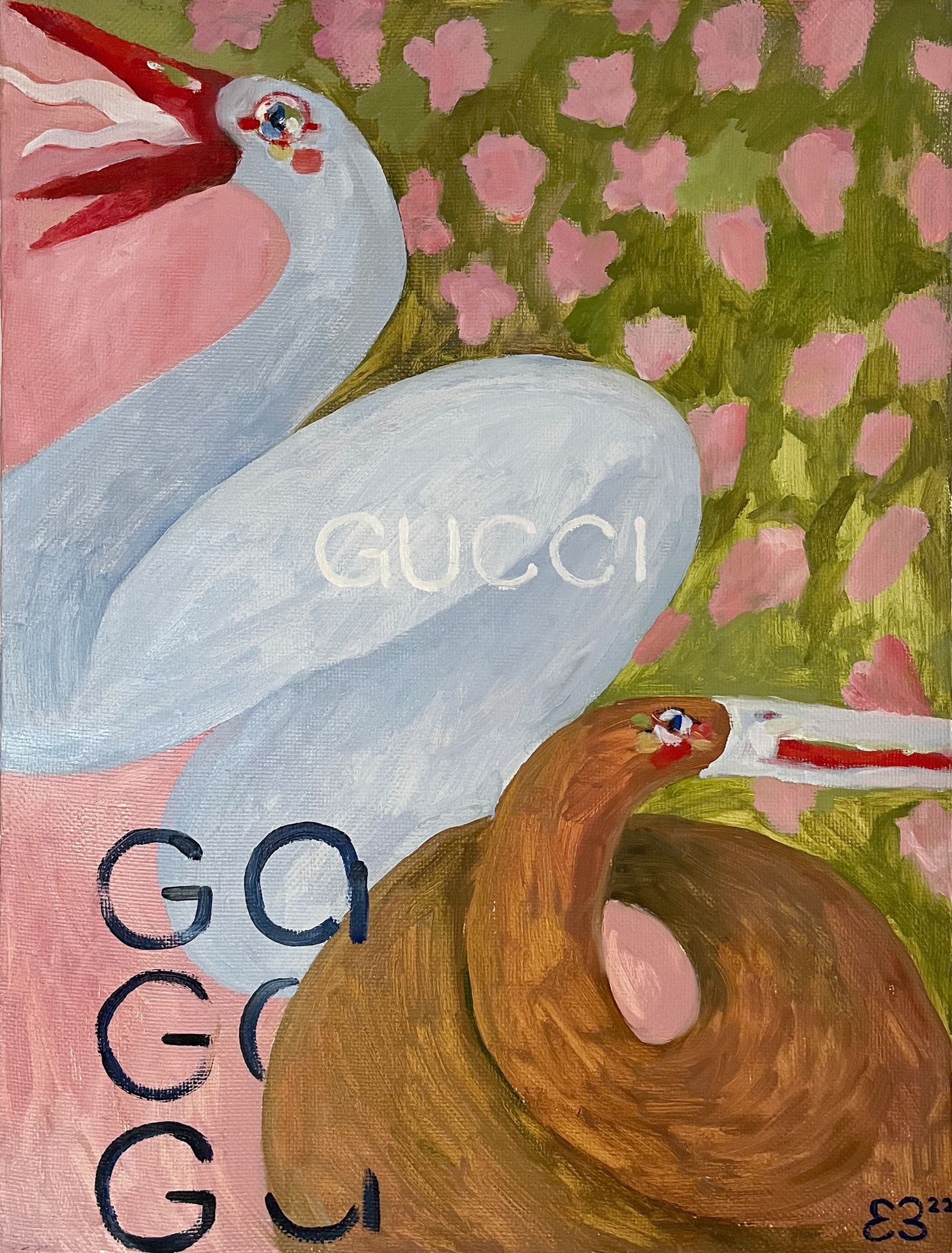 Екатерина Запрудина (Картина, живопись - 
                  45 x 60 см) Gucci