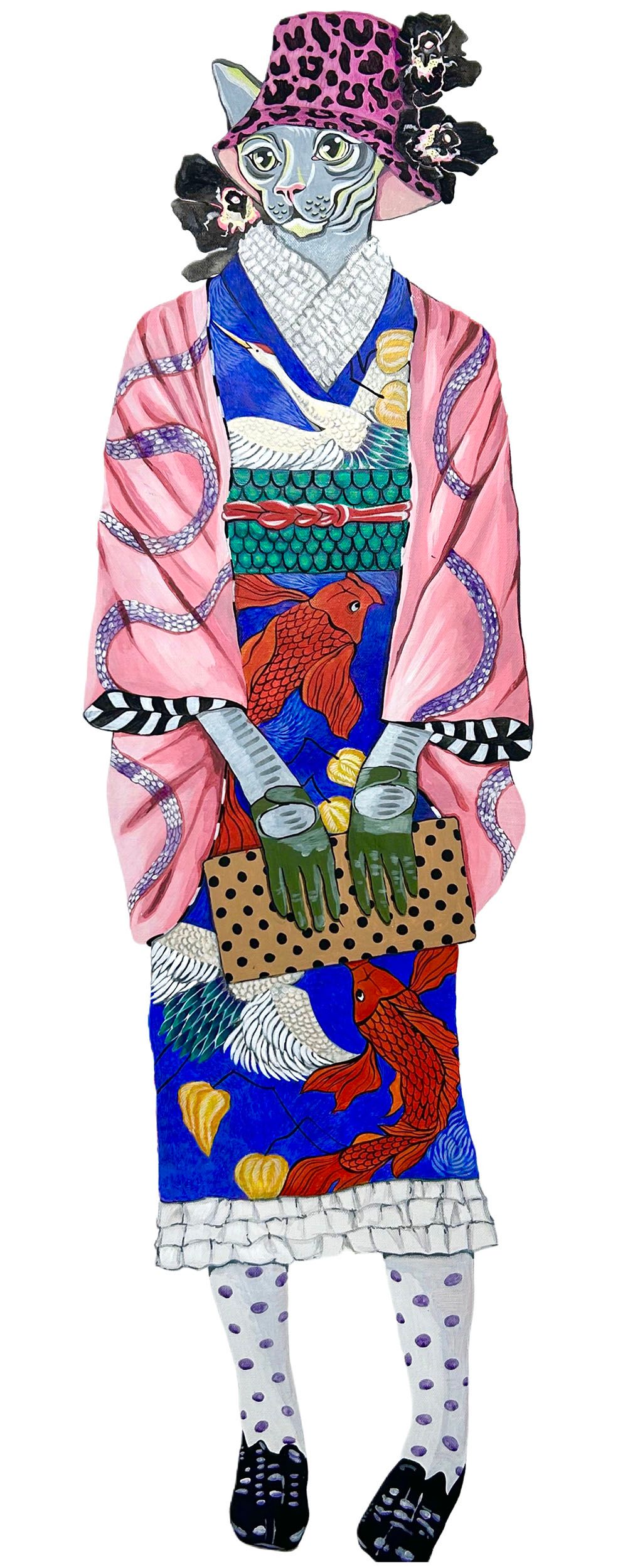 Анастасия Шпак (Картина, живопись - 
                  50 x 120 см) Акеши