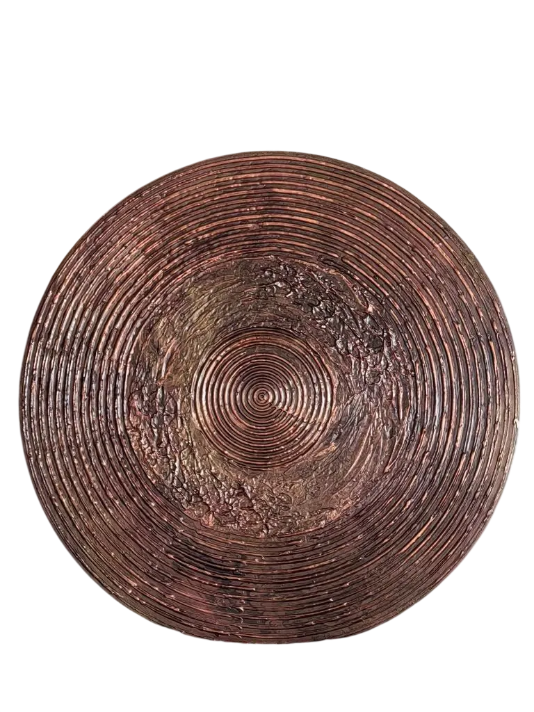 Елена Казанская (Картина, живопись - 
                  69 x 69 см) Эхо земли