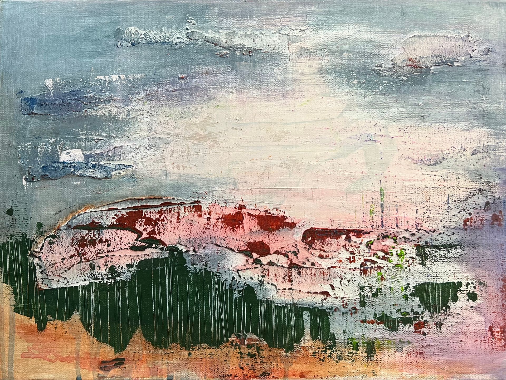 Катерина Горячева (Картина, живопись - 
                  40 x 30 см) После дождя