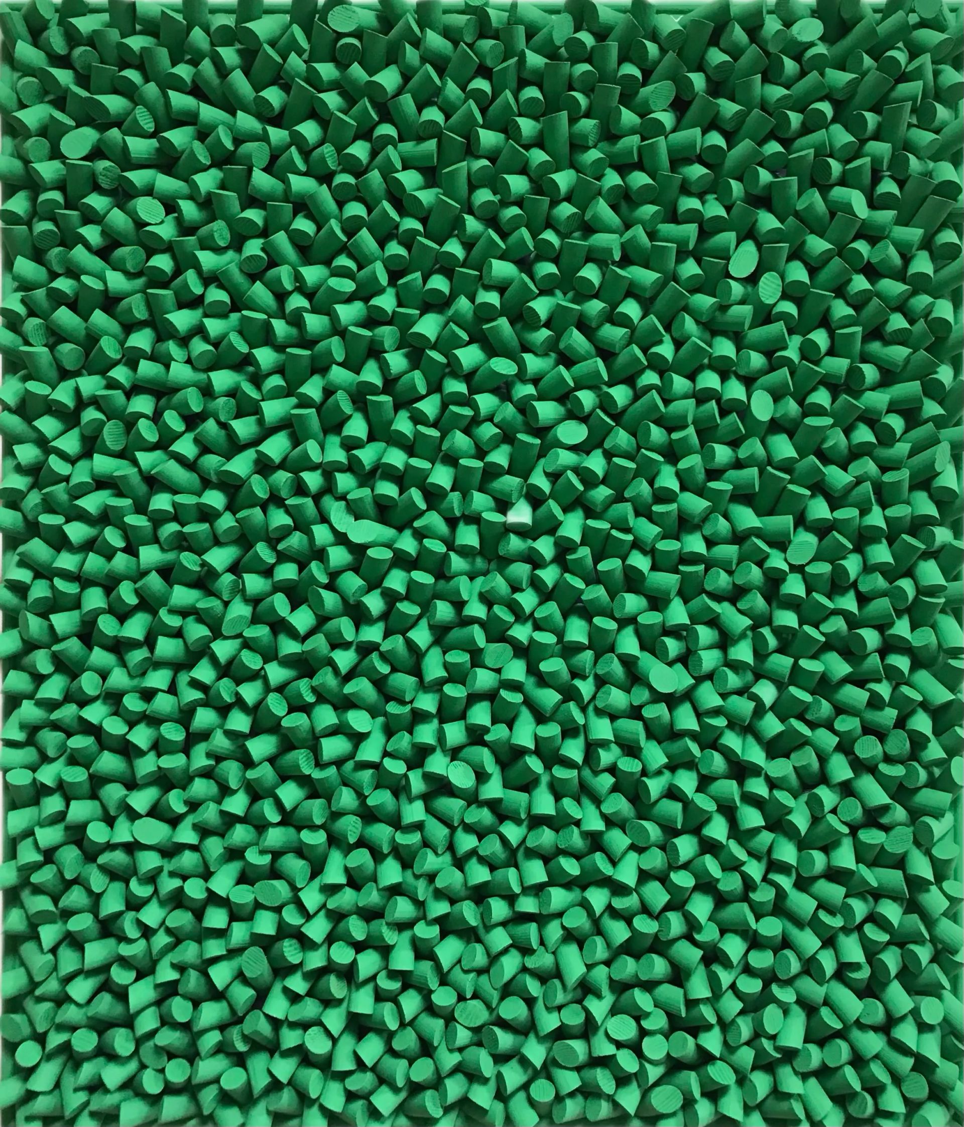 Юрий Ростиславский (Объект - 
                  60 x 70 см) Зеленый Луг