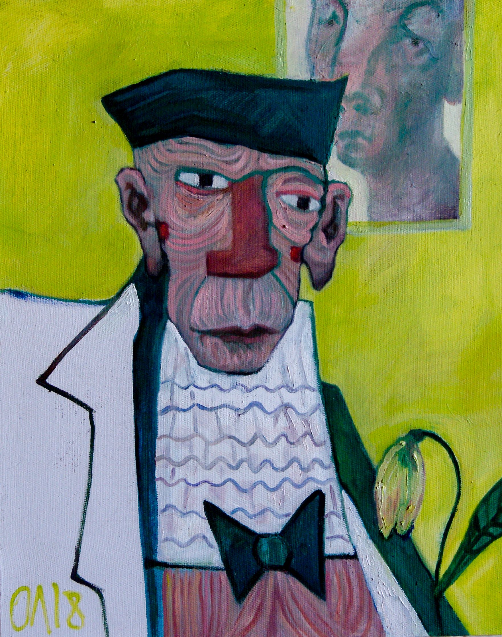 Лера Олейникова (Картина, живопись - 
                  40 x 50 см) Кавалер Валера