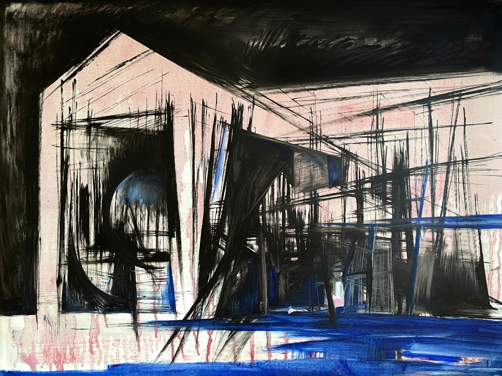 Anna Gorn (Картина, живопись - 
                  90 x 60 см) Untitled