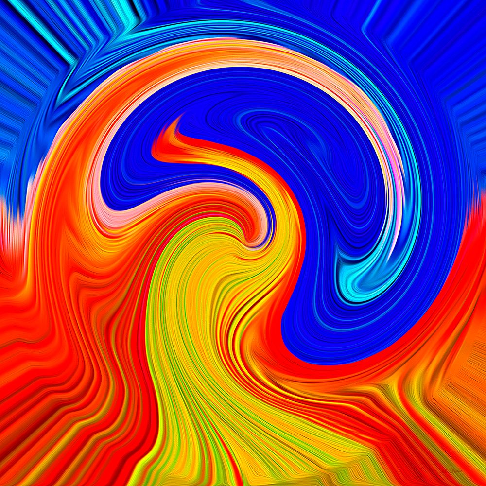 Марк Арно (Графика цифровая (принты) - 
                  68 x 68 см) Двое. Танец любви