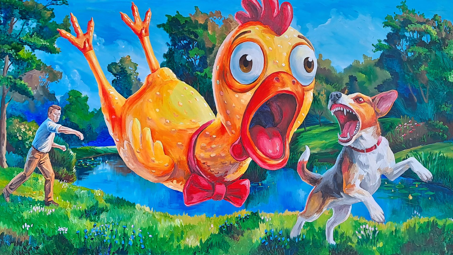 Семён Сомин (Картина, живопись - 
                  192 x 108 см) Жизнь