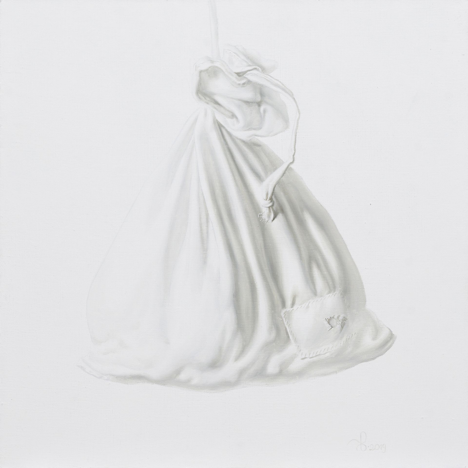Виктор Пономаренко (Картина, живопись - 
                  150 x 70 см) Белый мешочек 