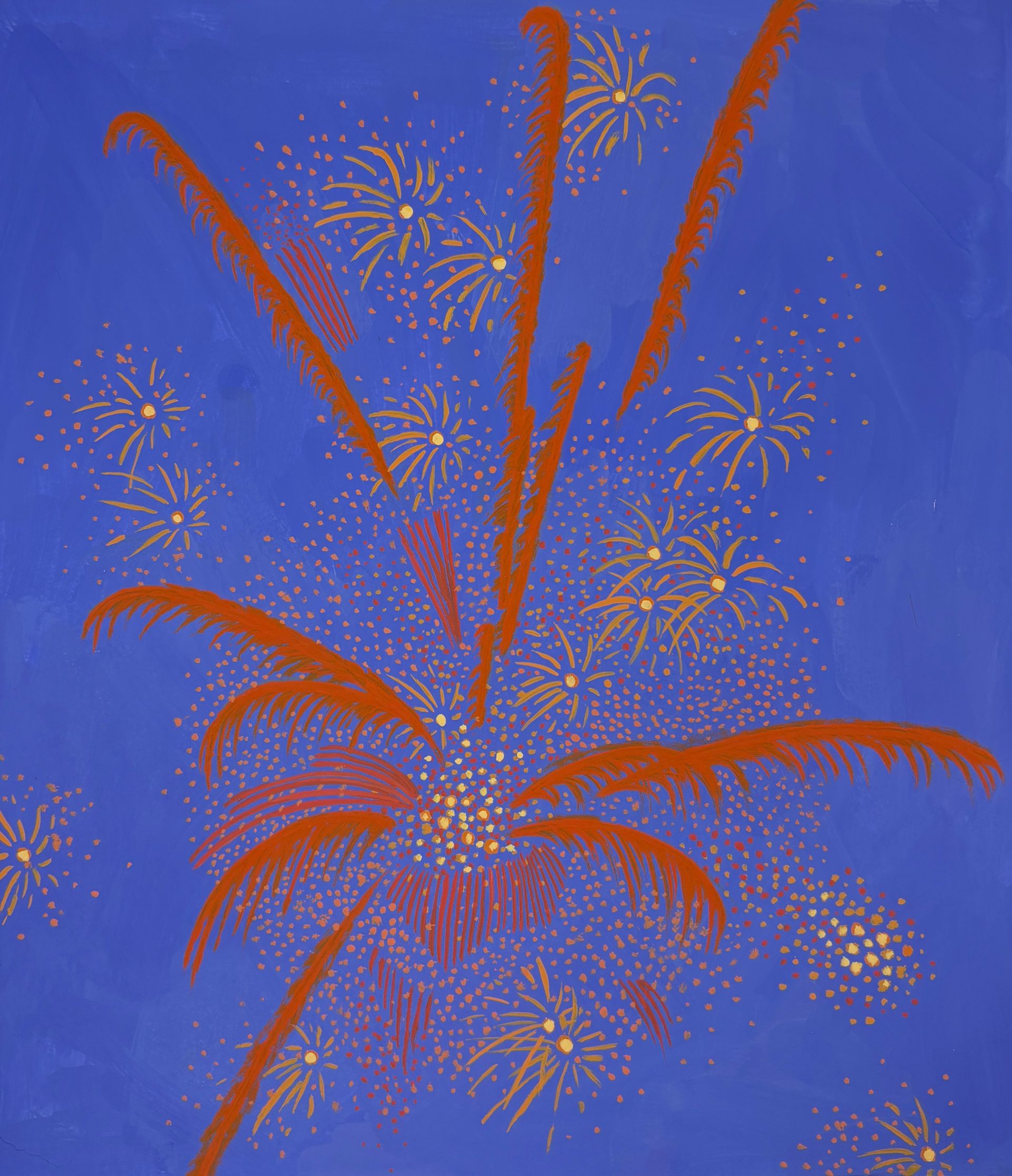 Виктория Рамазанова (Авторская графика - 
                  28 x 33 см) Пальма