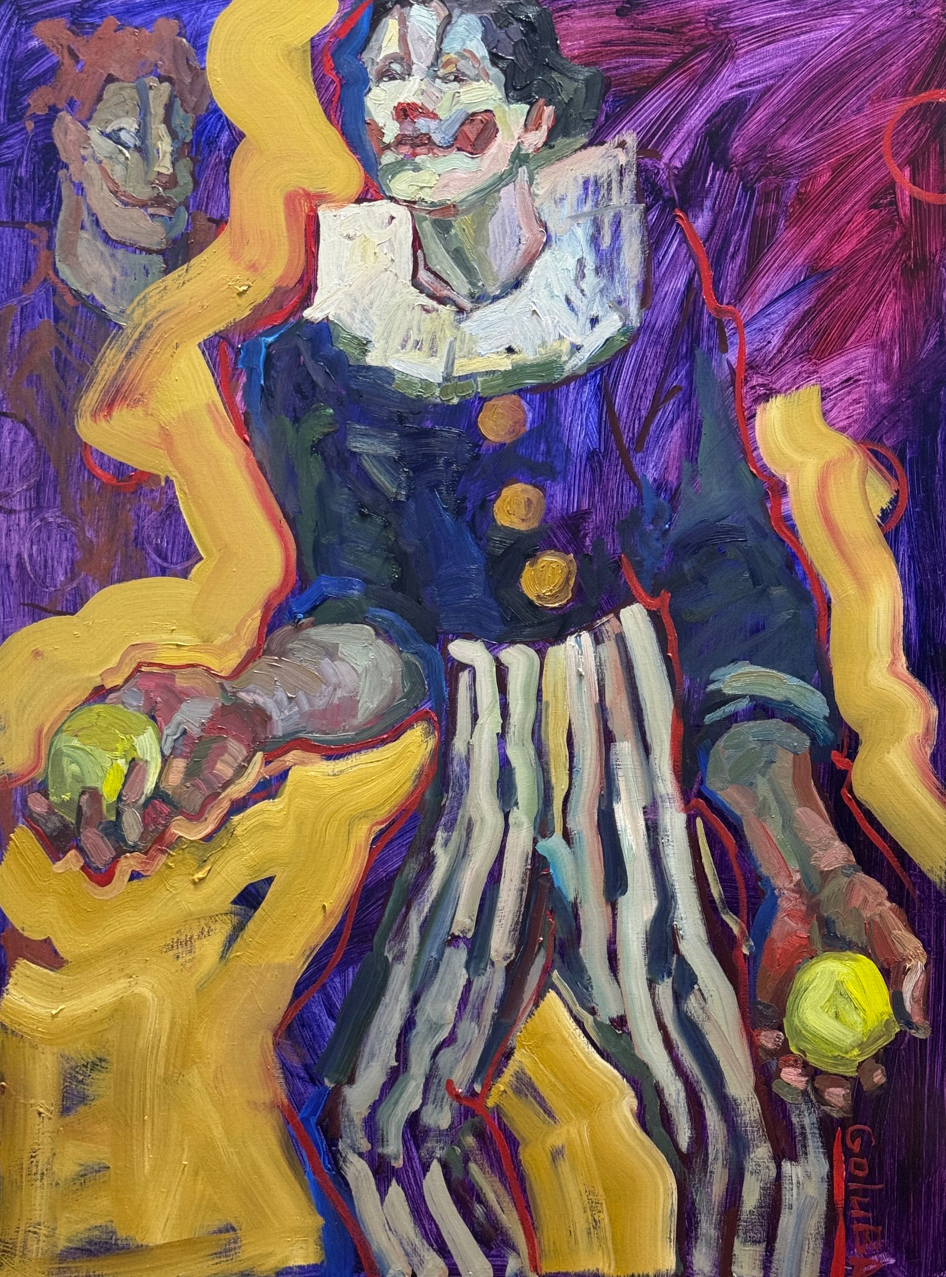 Анна Голубь (Картина, живопись - 
                  75 x 100 см) Эмоциональность