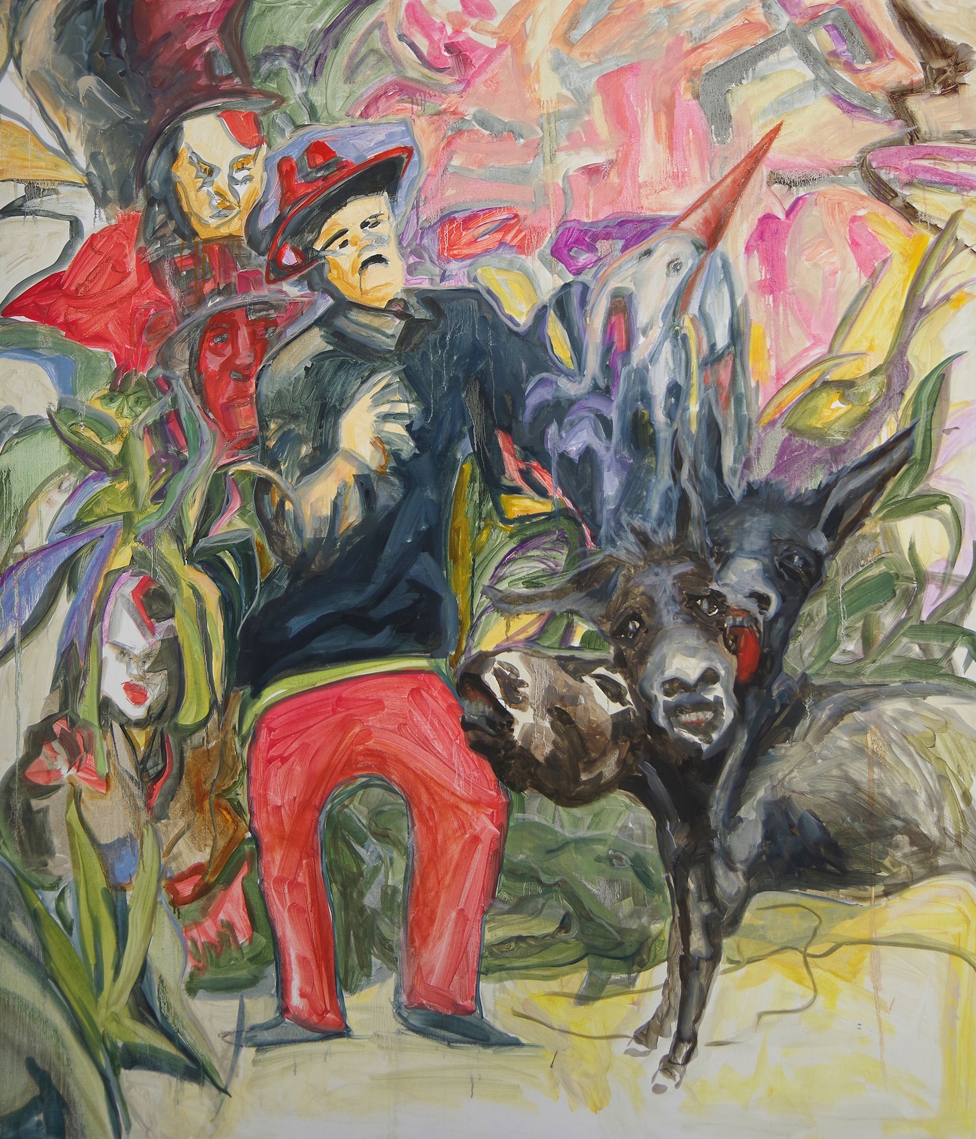 Наталья Межерицкая (Картина, живопись - 
                  120 x 140 см) Тот, кто рассказывает сказки