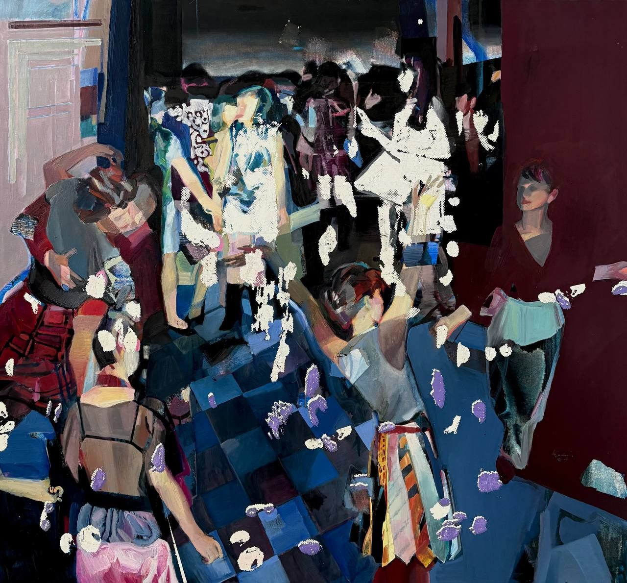 Вероника Федорцова (Картина, живопись - 
                  130 x 120 см) DanceDance I