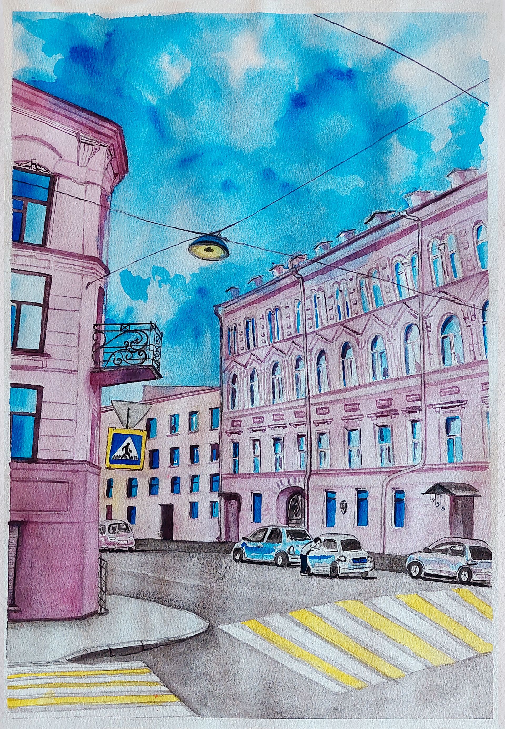 Оливия Лем (Авторская графика - 
                  27 x 38 см) Spb
