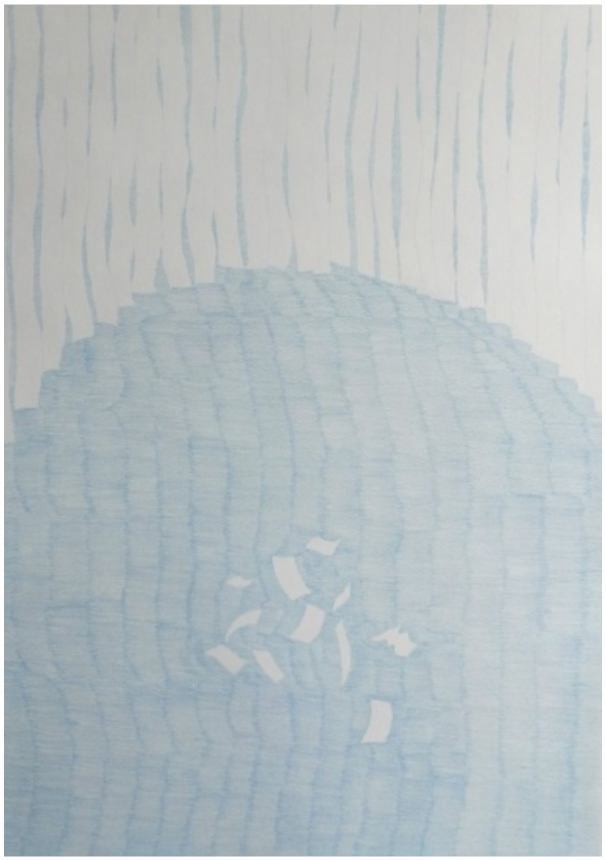 Сергей Лоцманов (Авторская графика - 
                  42 x 59 см) Перистые облака
